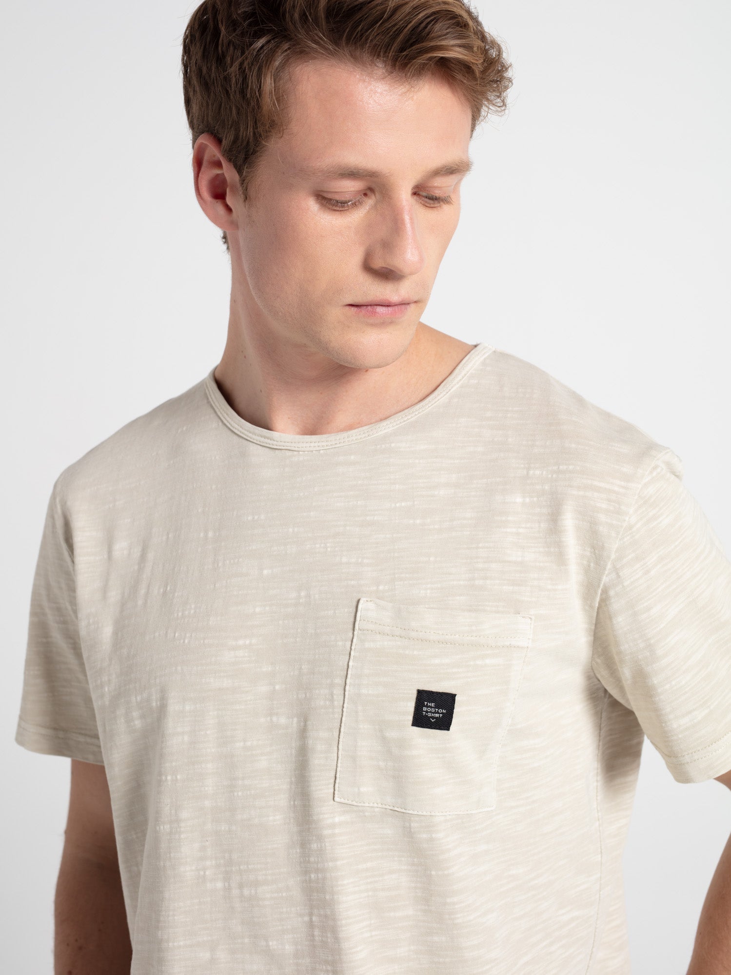 Short-sleeved cotton jersey t-shirt