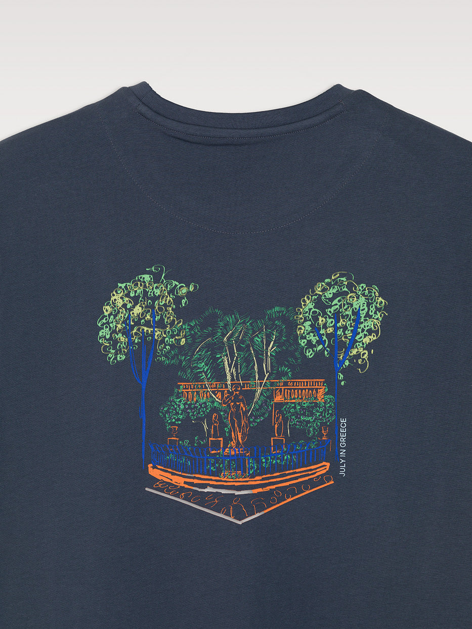 100% cotton graphic t-shirt July