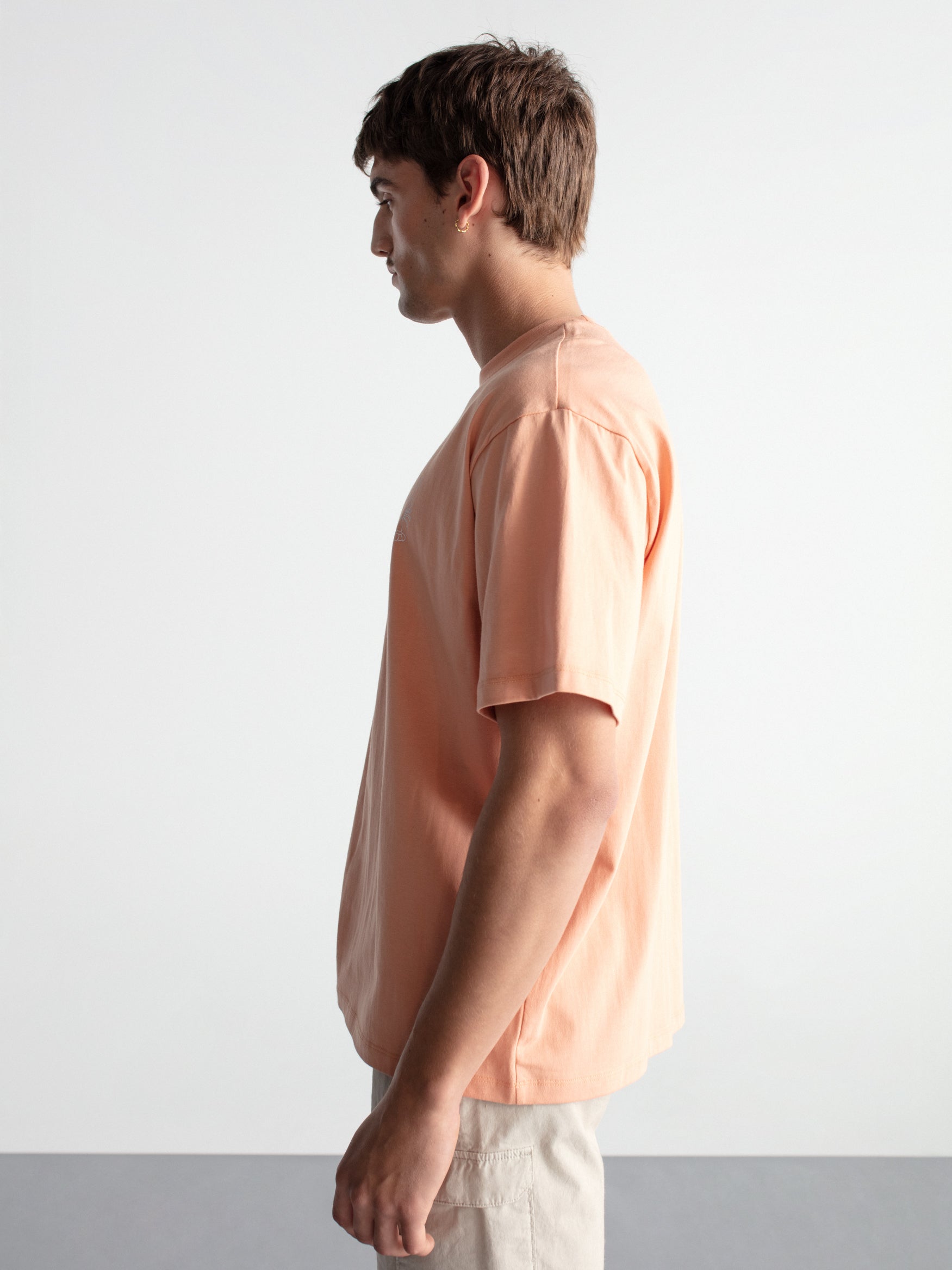 Oversized T-shirt "Feel the sea"