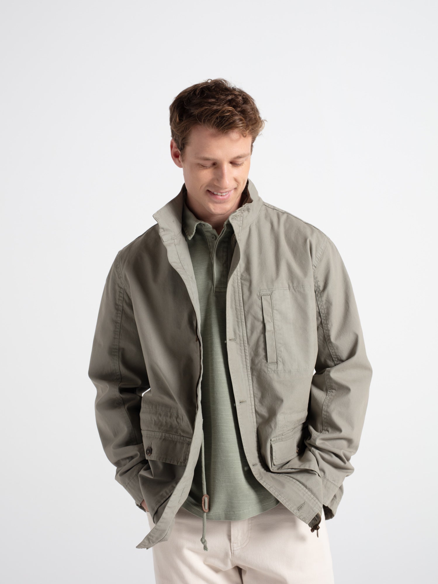 Lightweight safari parka