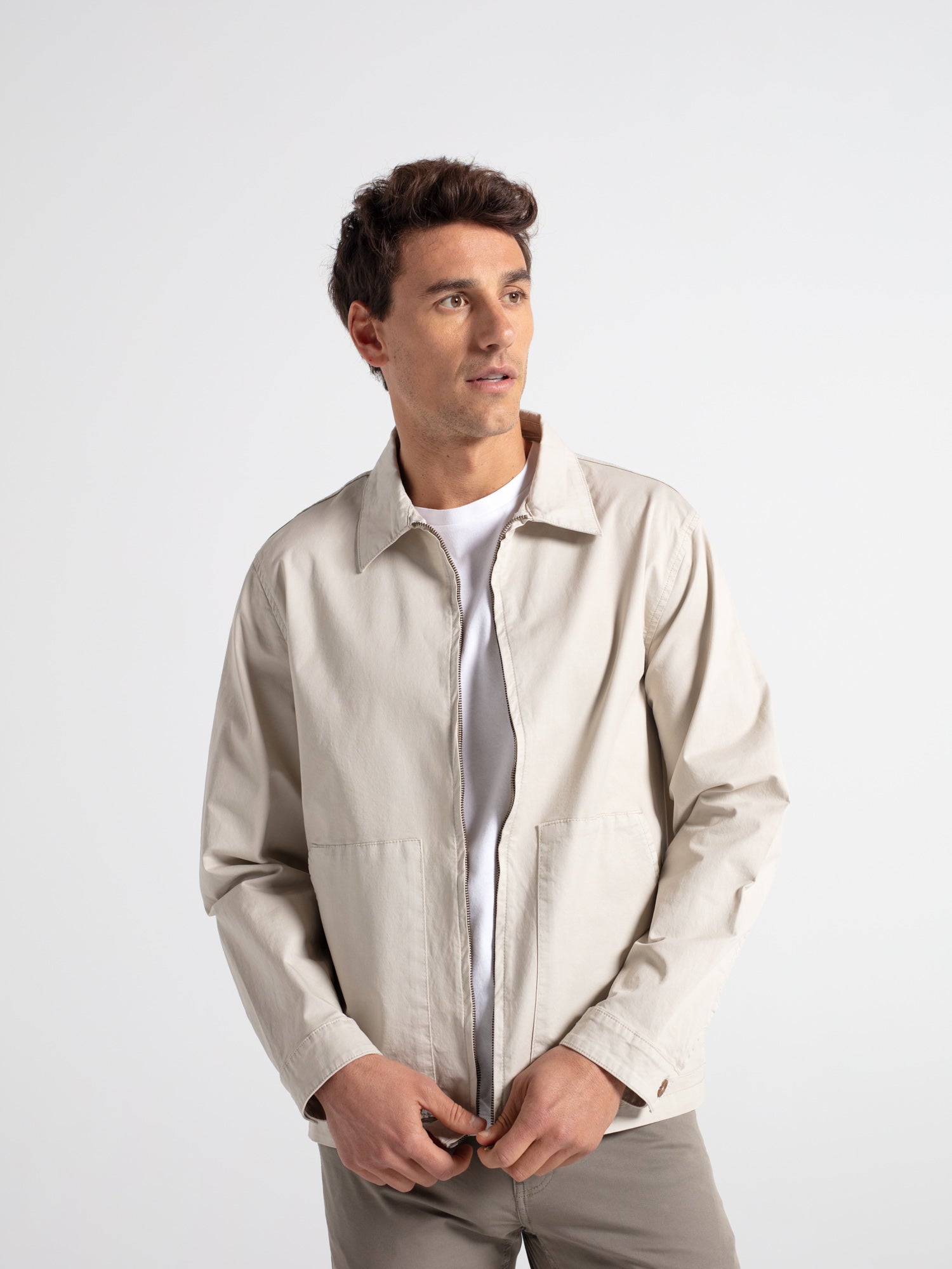 Lightweight cotton jacket