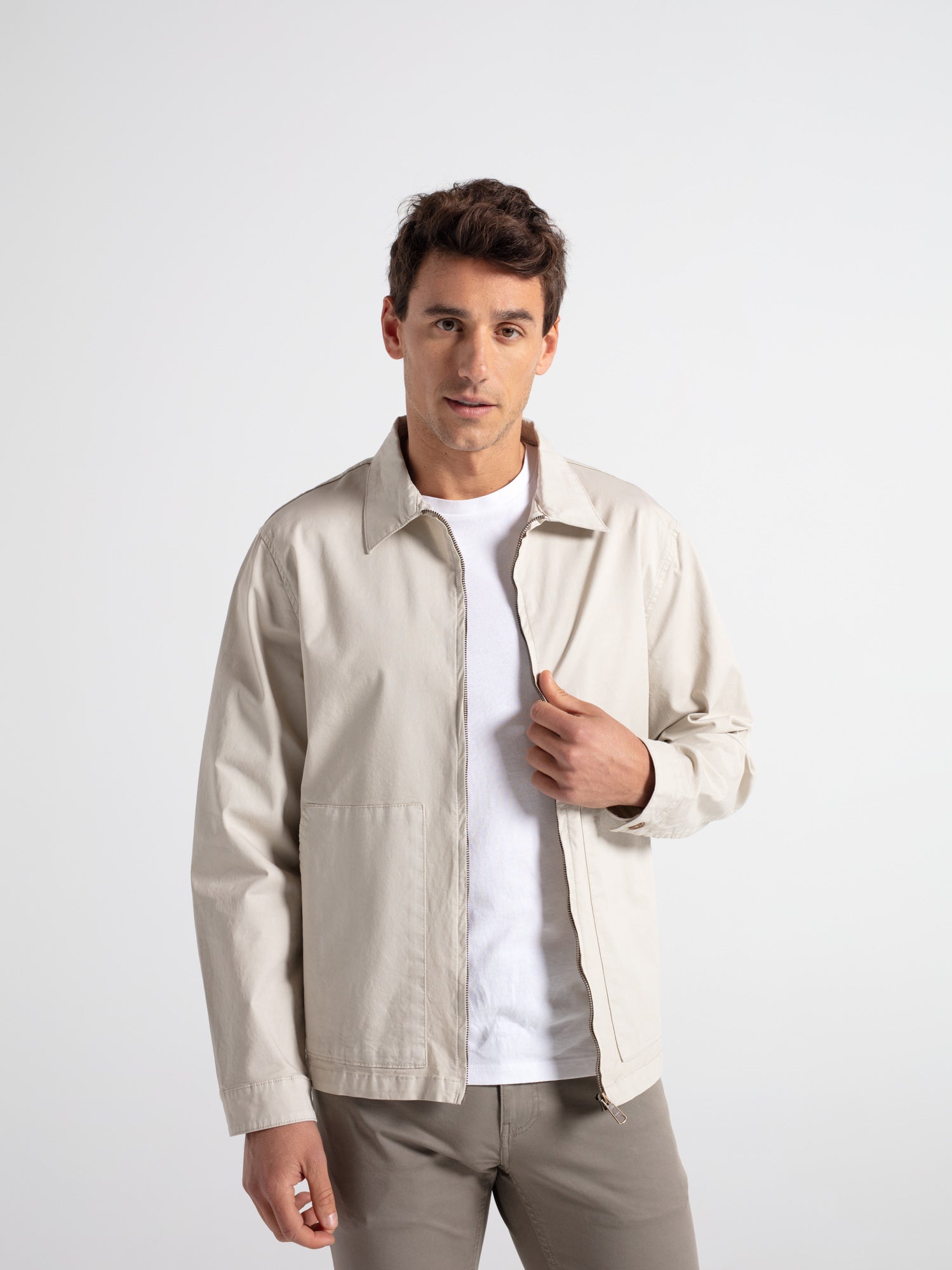Lightweight cotton jacket
