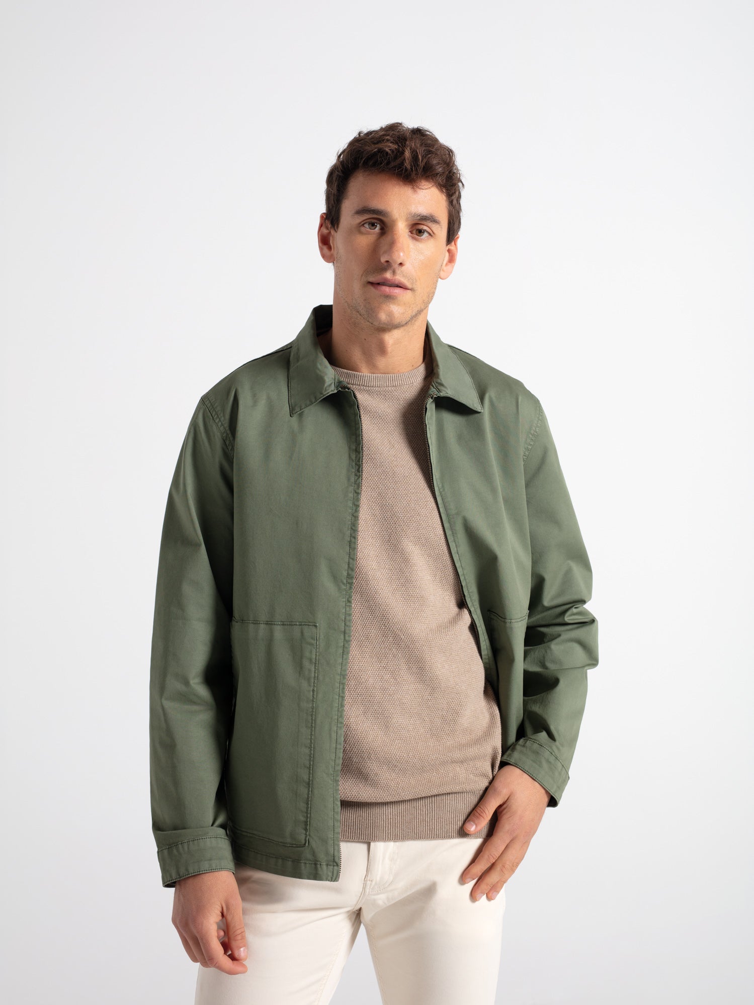 Lightweight cotton jacket