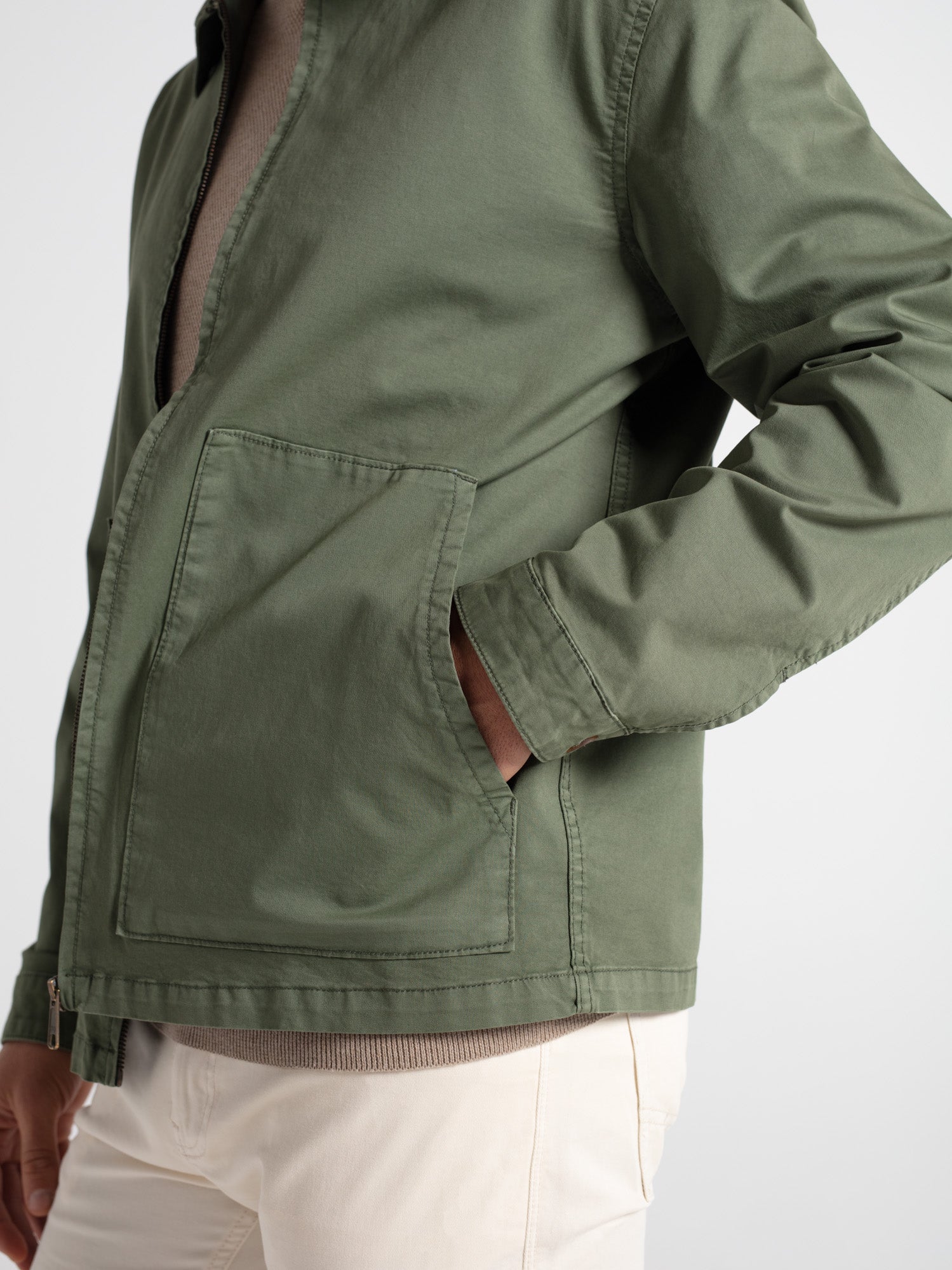 Lightweight cotton jacket