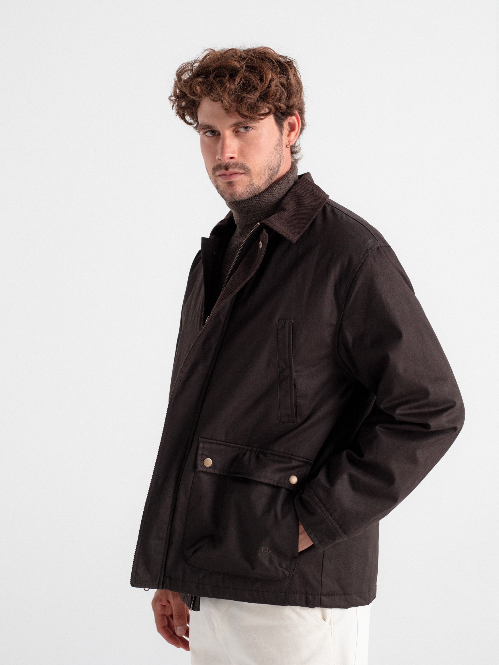 Chaqueta encerada