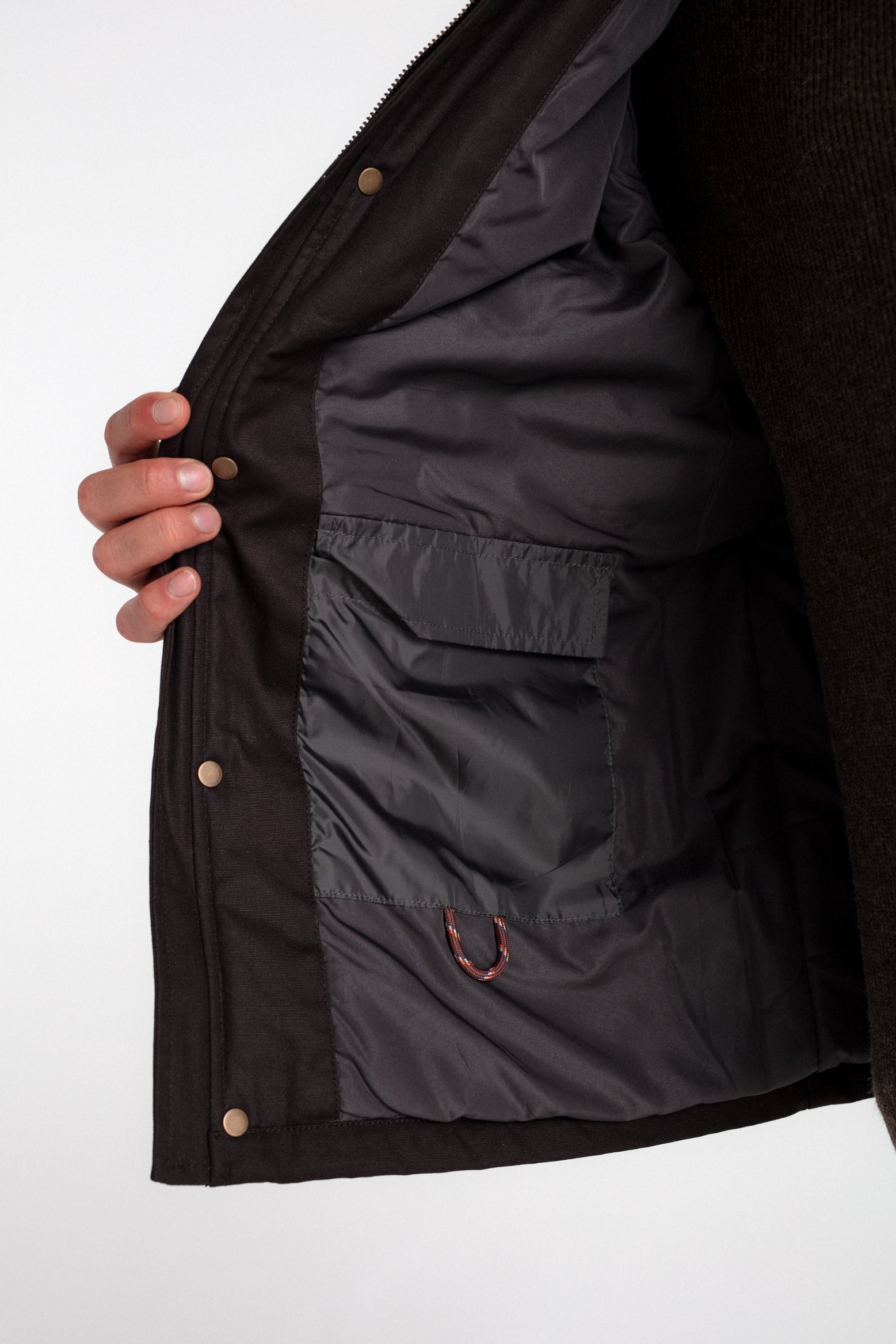 Chaqueta encerada