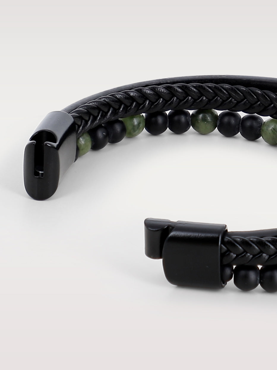 Bracelet pack with braids and beads