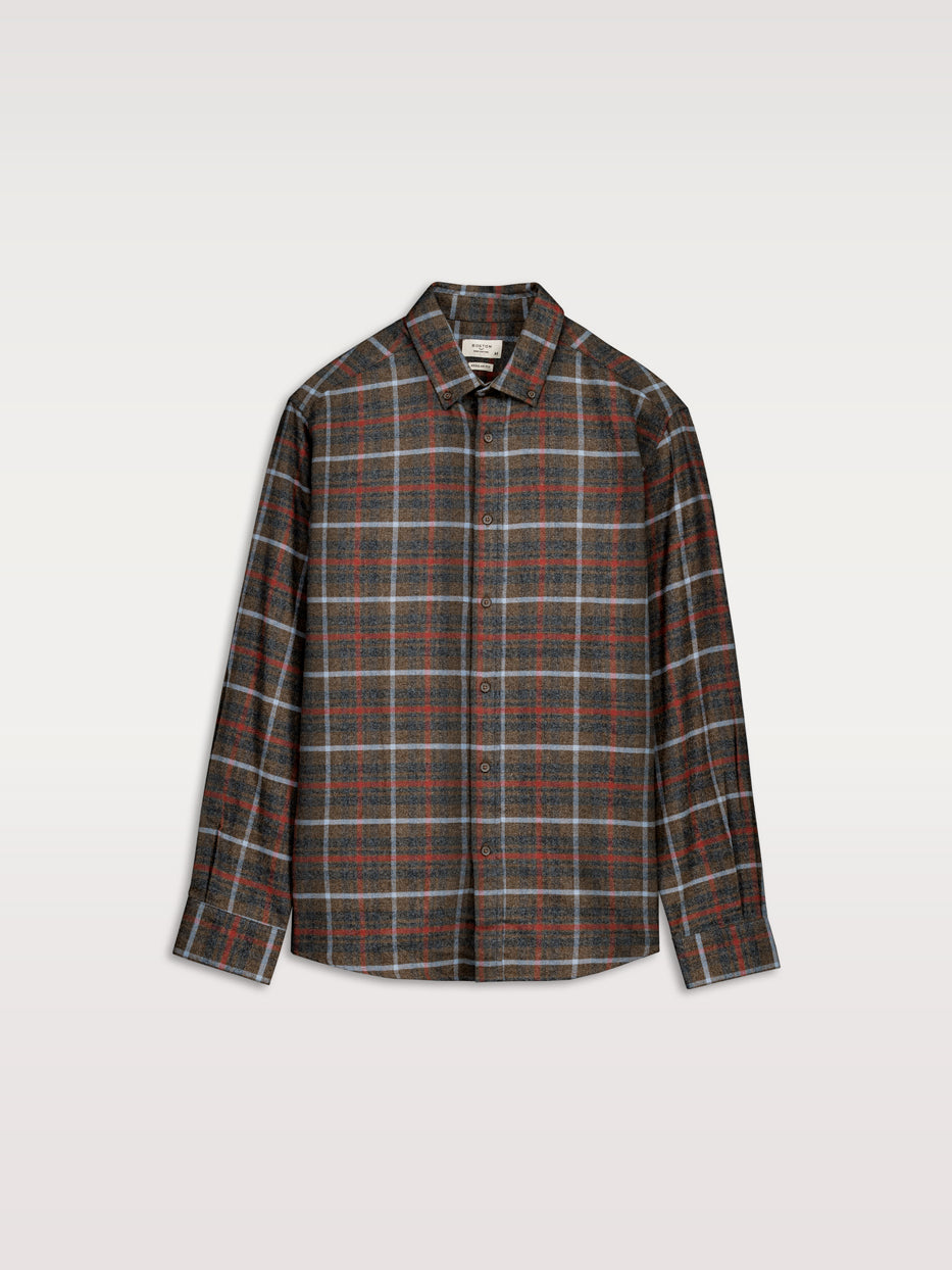Camisa regular fit cuadros