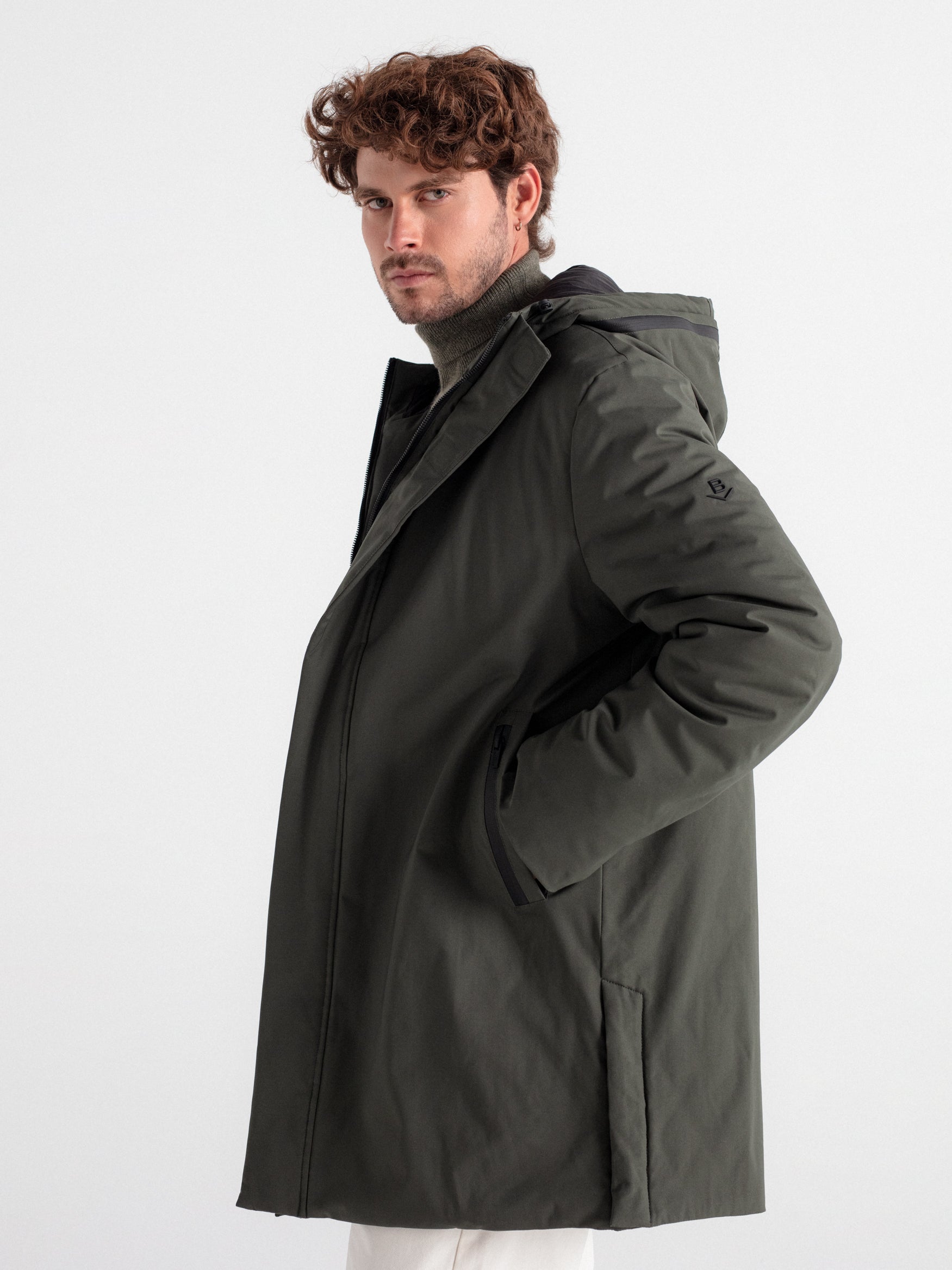 Parka acolchada gruesa