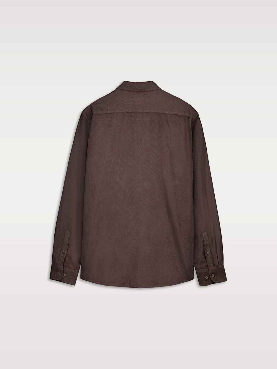 Camisa regular fit micropana