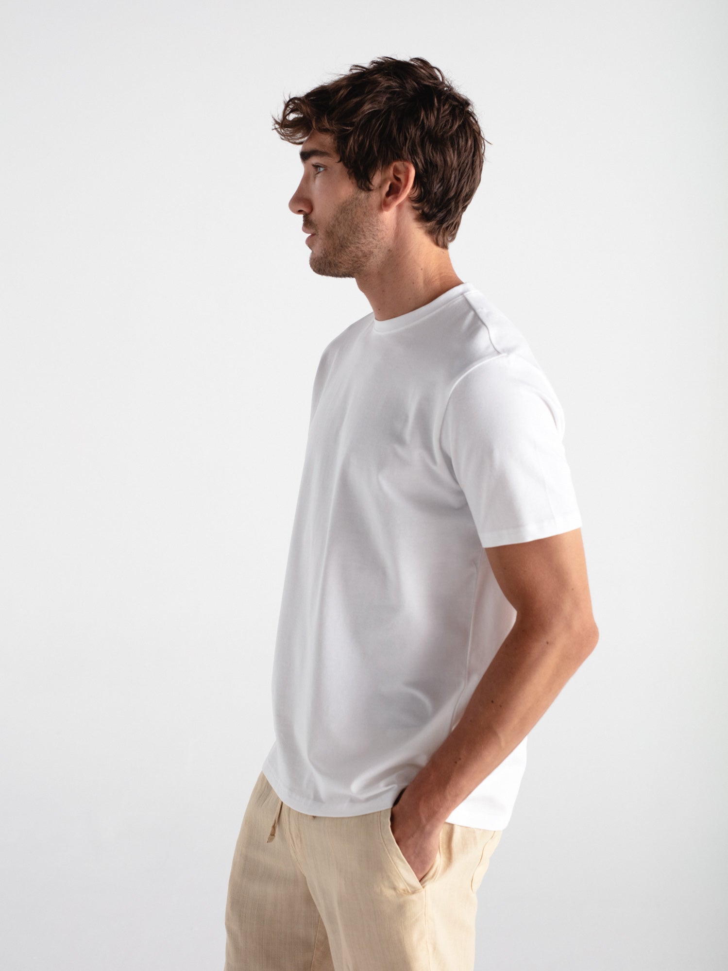 Camiseta esencial con lycra