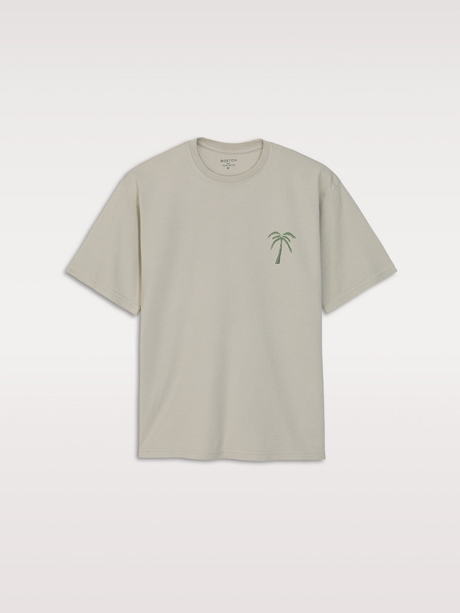 Camiseta confort gráfica "Ventana"