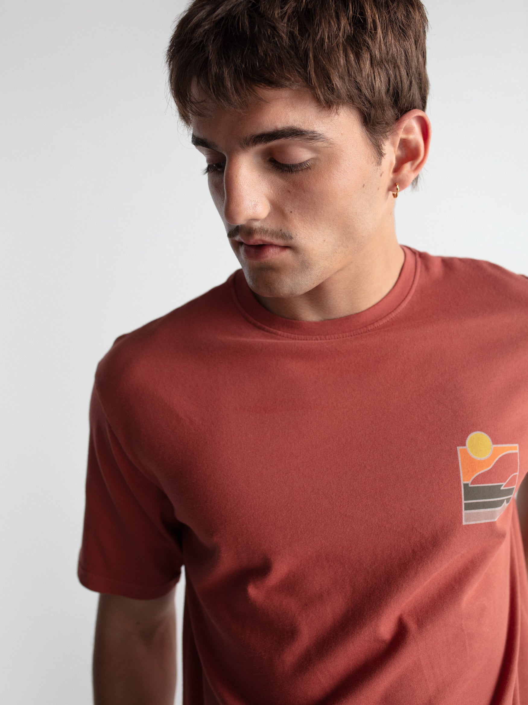 Camiseta confort paisaje