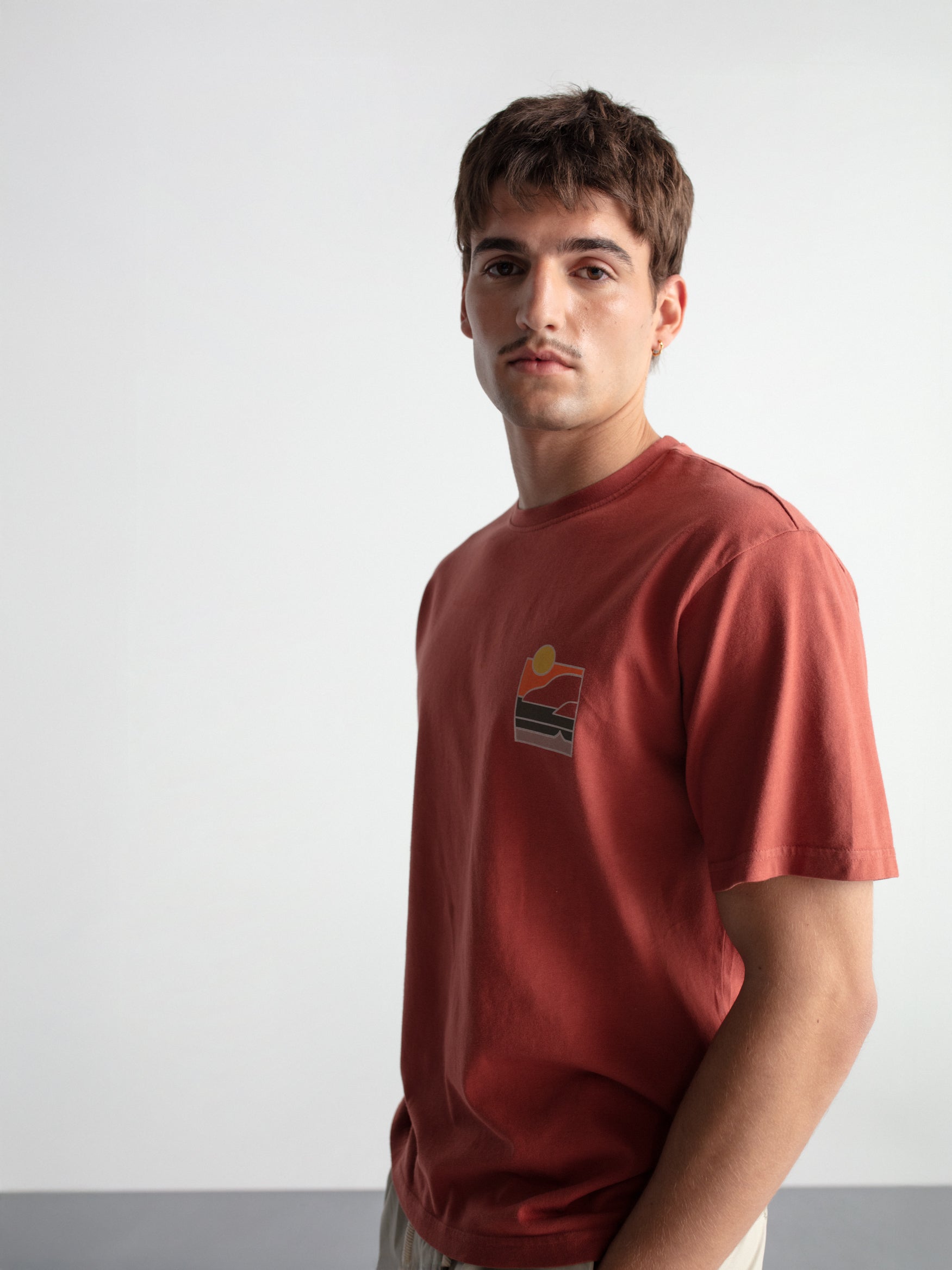 Camiseta confort paisaje