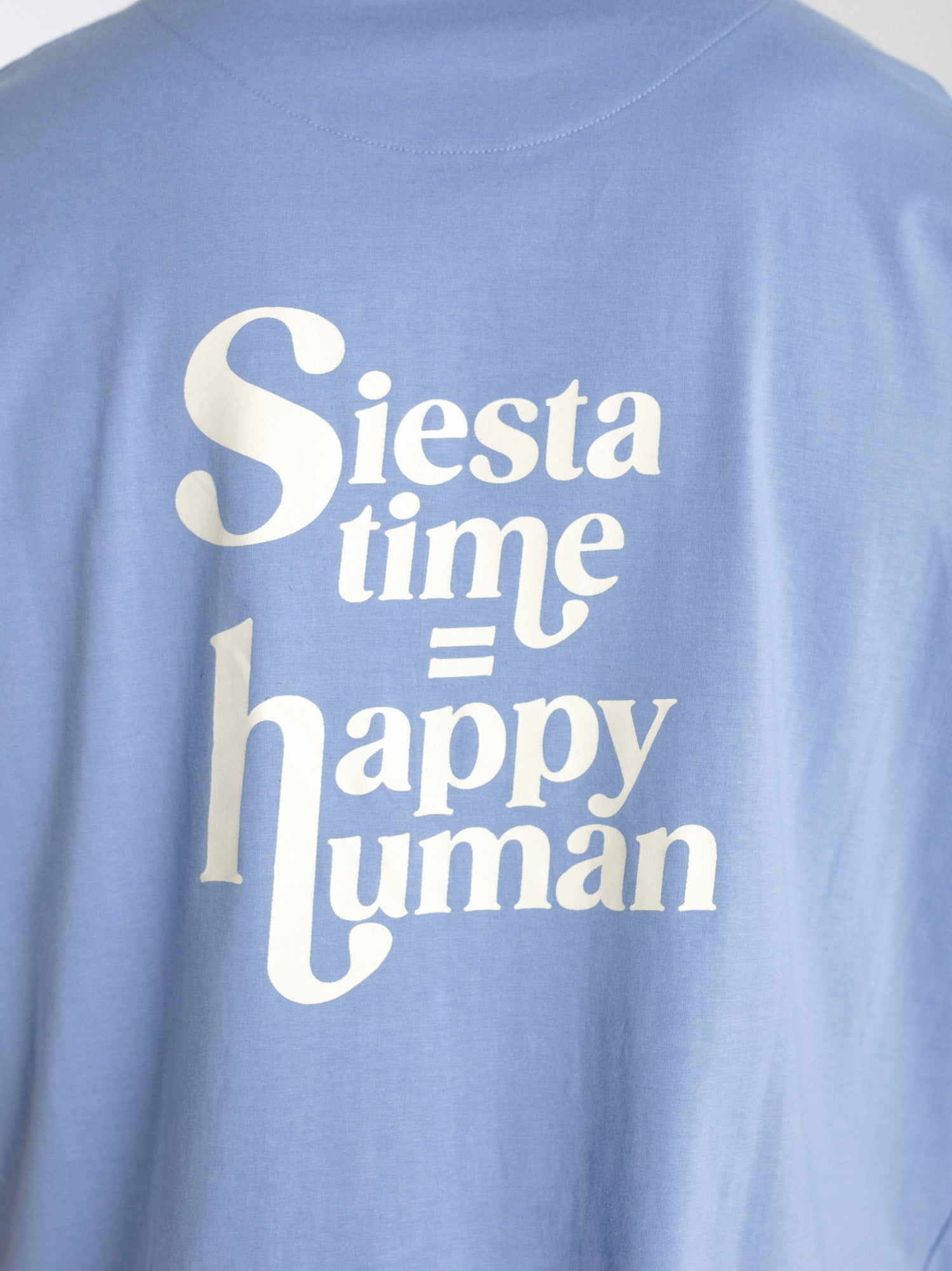 Camiseta oversize gráfica siesta