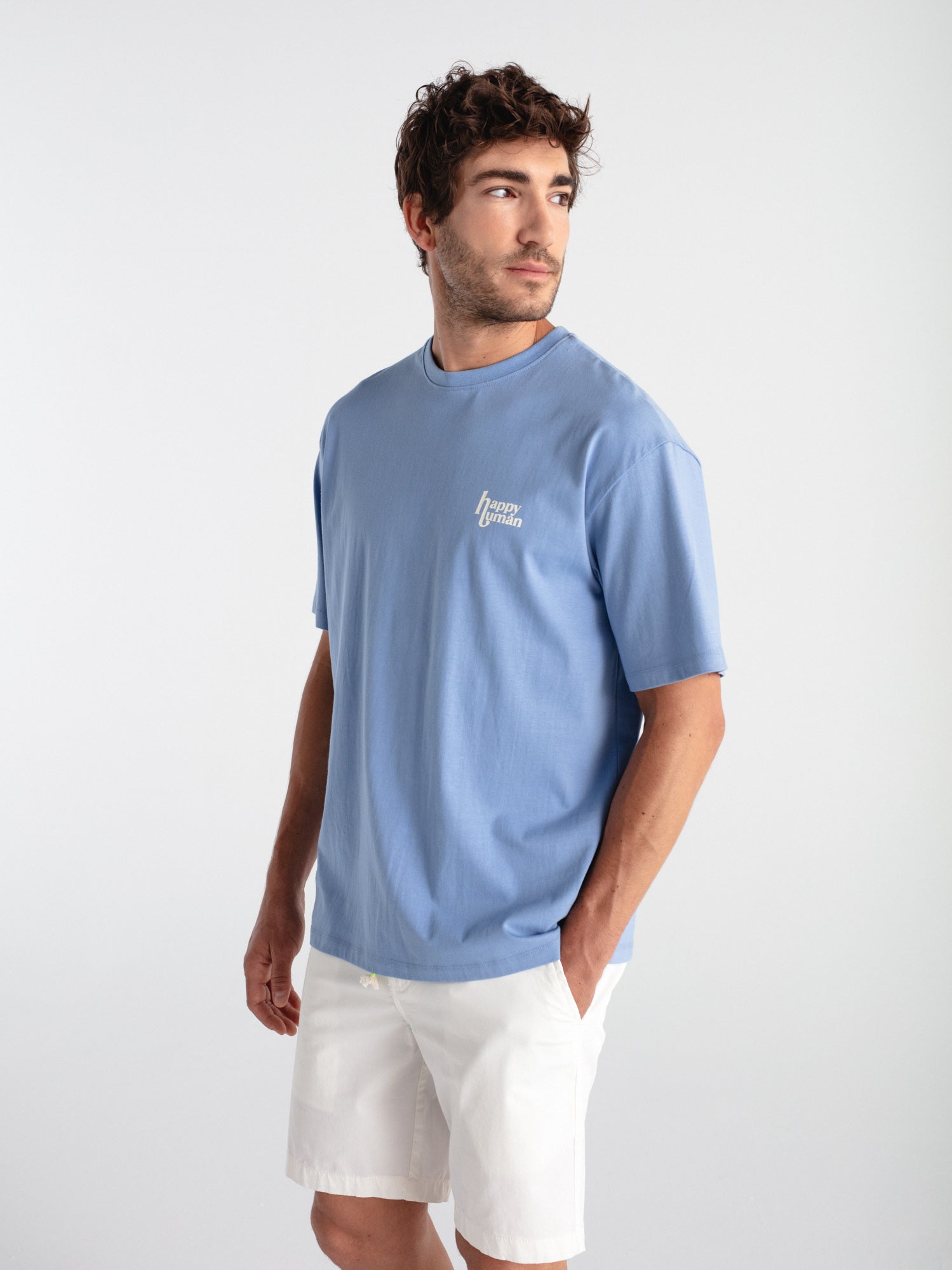 Camiseta oversize gráfica siesta