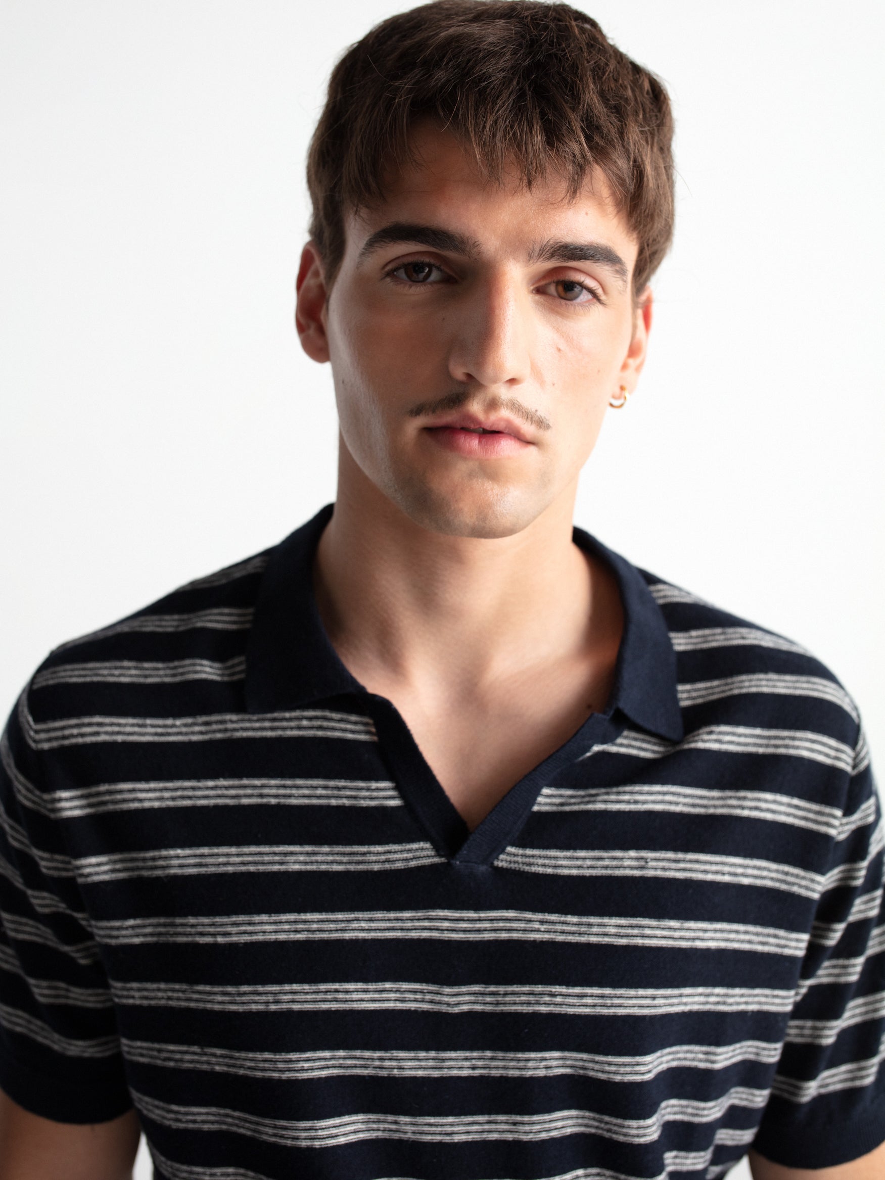 Polo tricot rayas