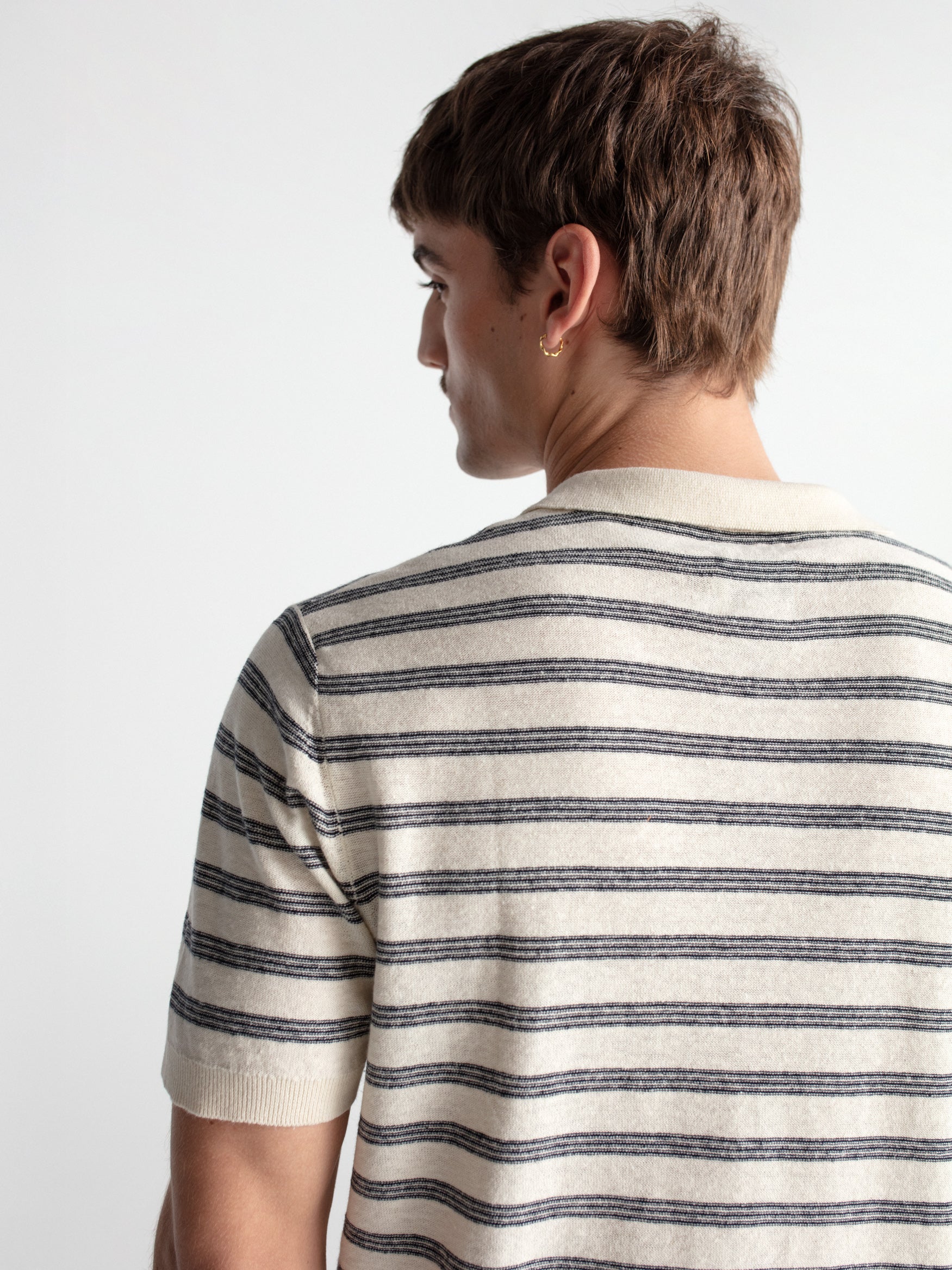 Polo tricot rayas