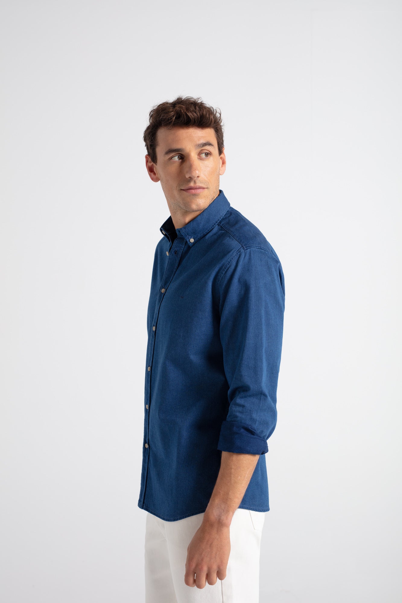 Camisa tejana estructura