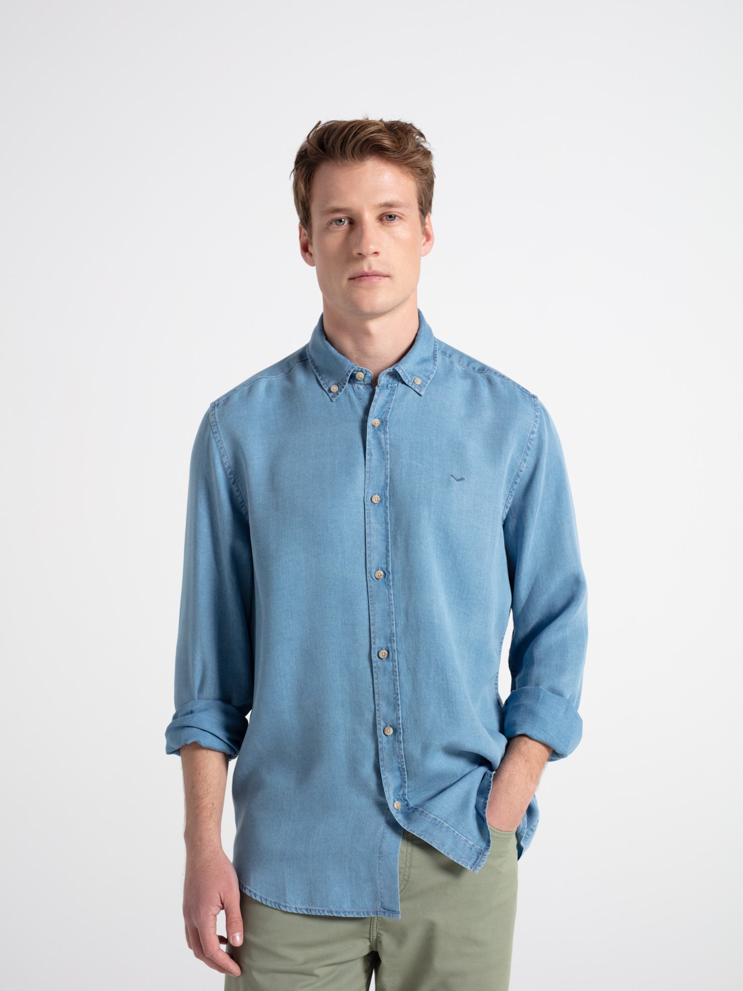 Camisa tejana tencel