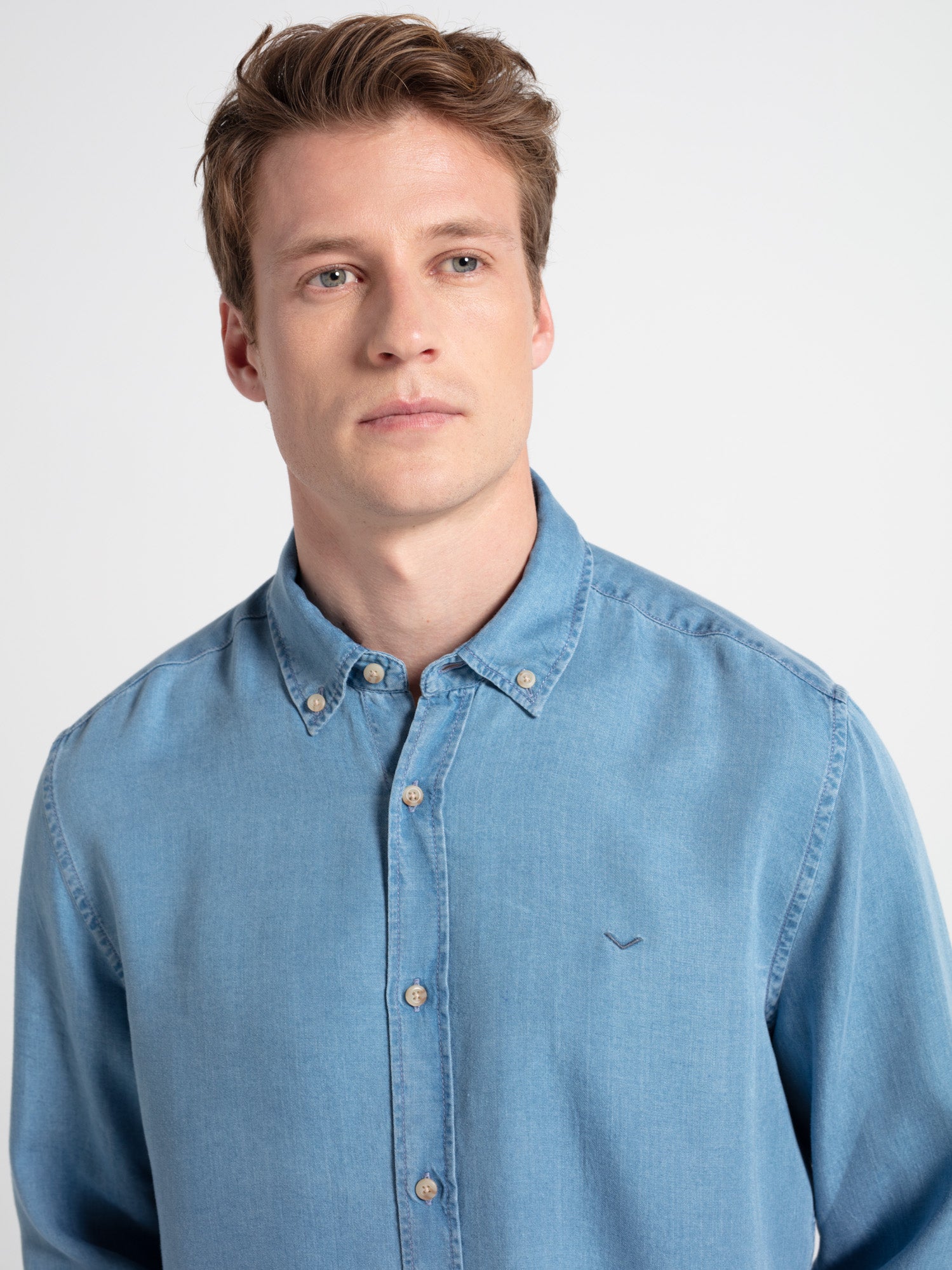 Camisa tejana tencel