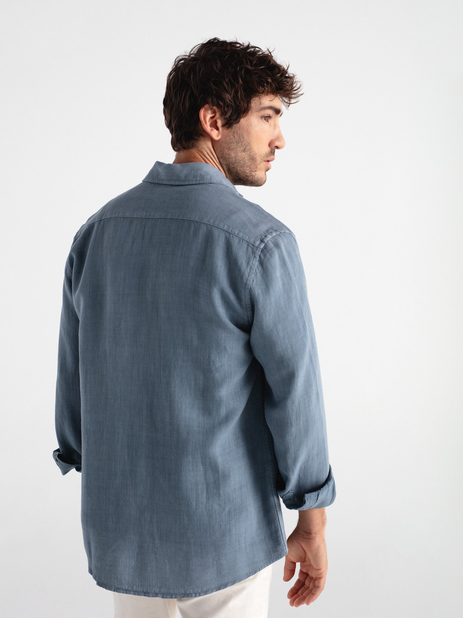 Camisa lino guayabera