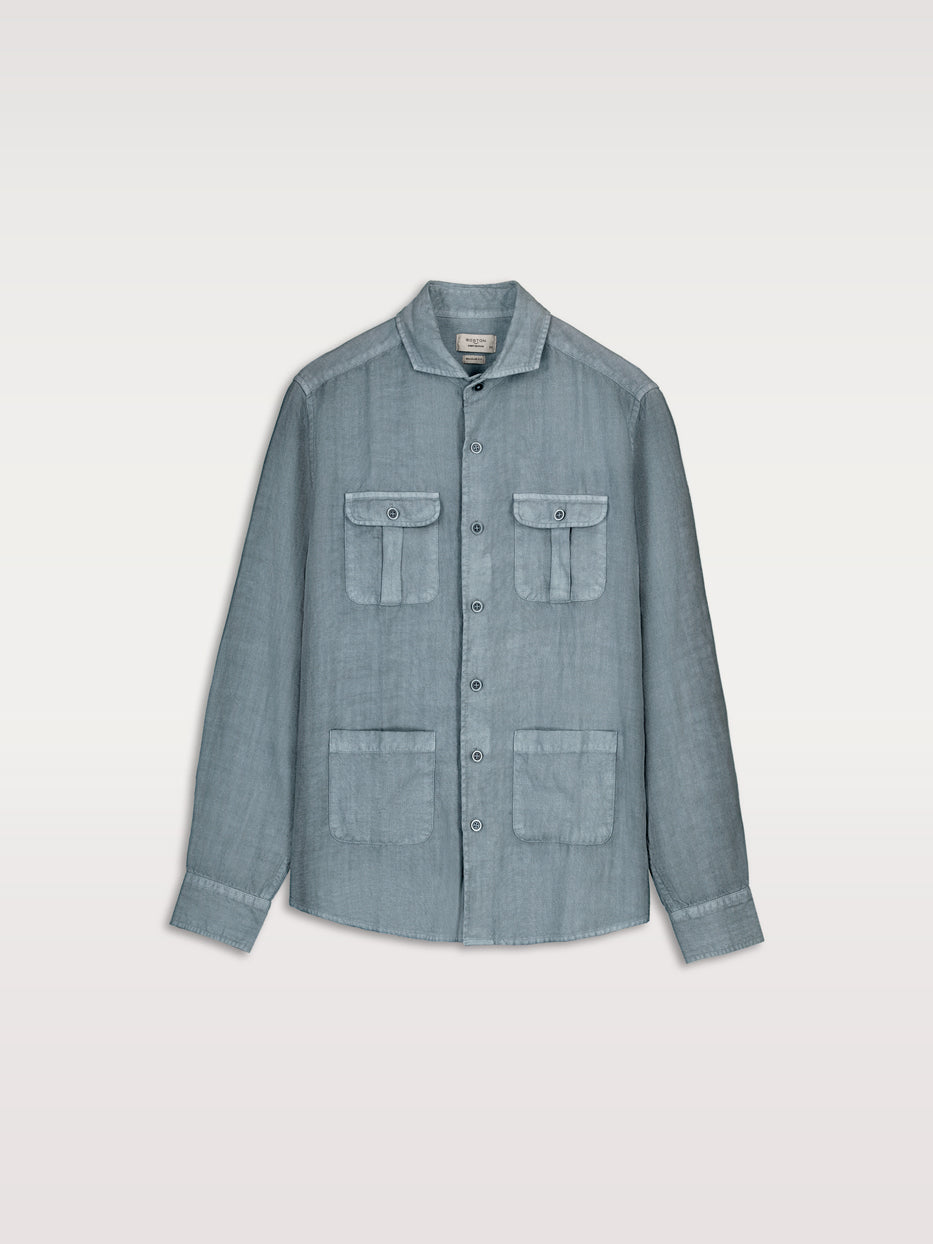 Camisa lino guayabera