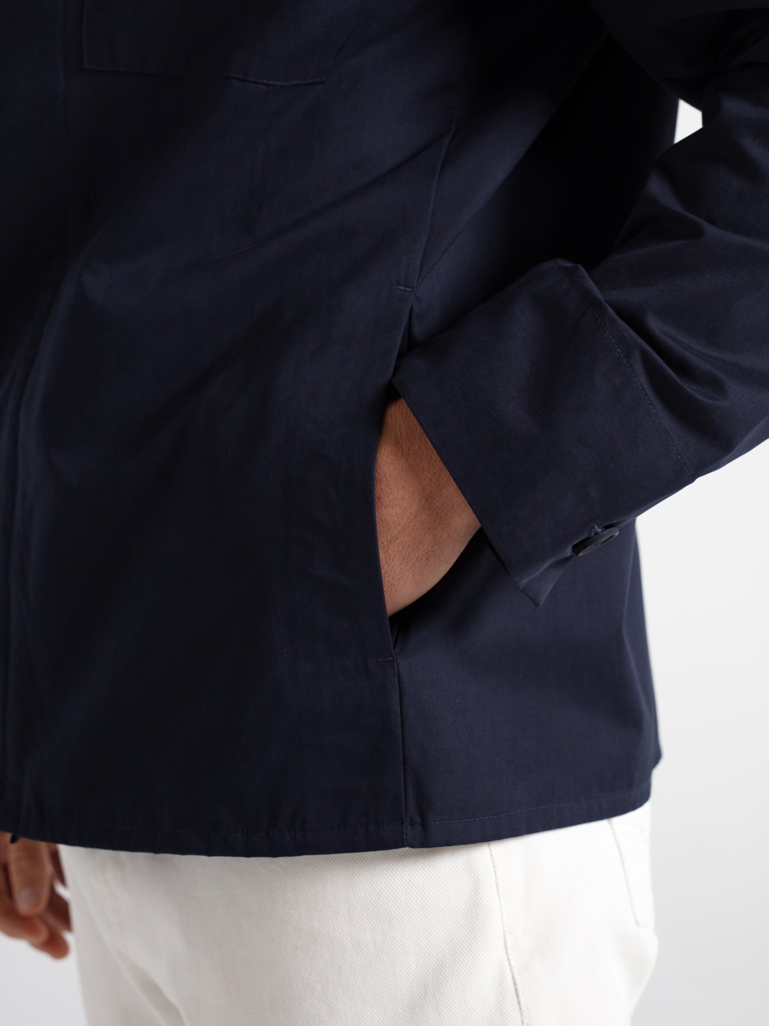 Sobrecamisa tejido gabardina