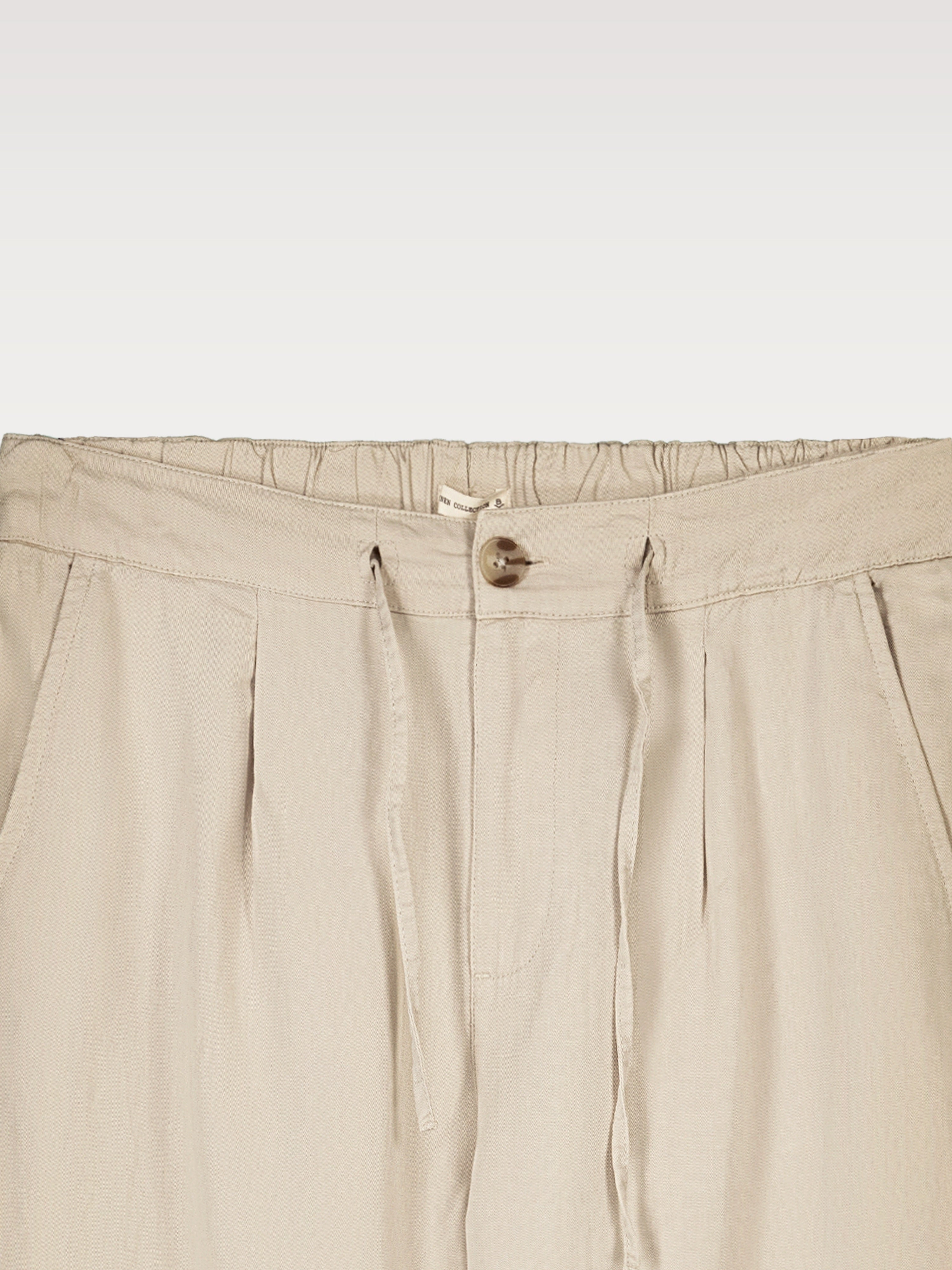 Pantalón de lino con pinzas