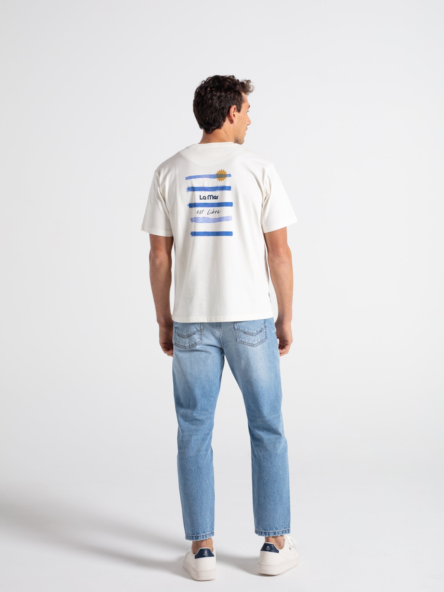 Pantalón tejano tapered