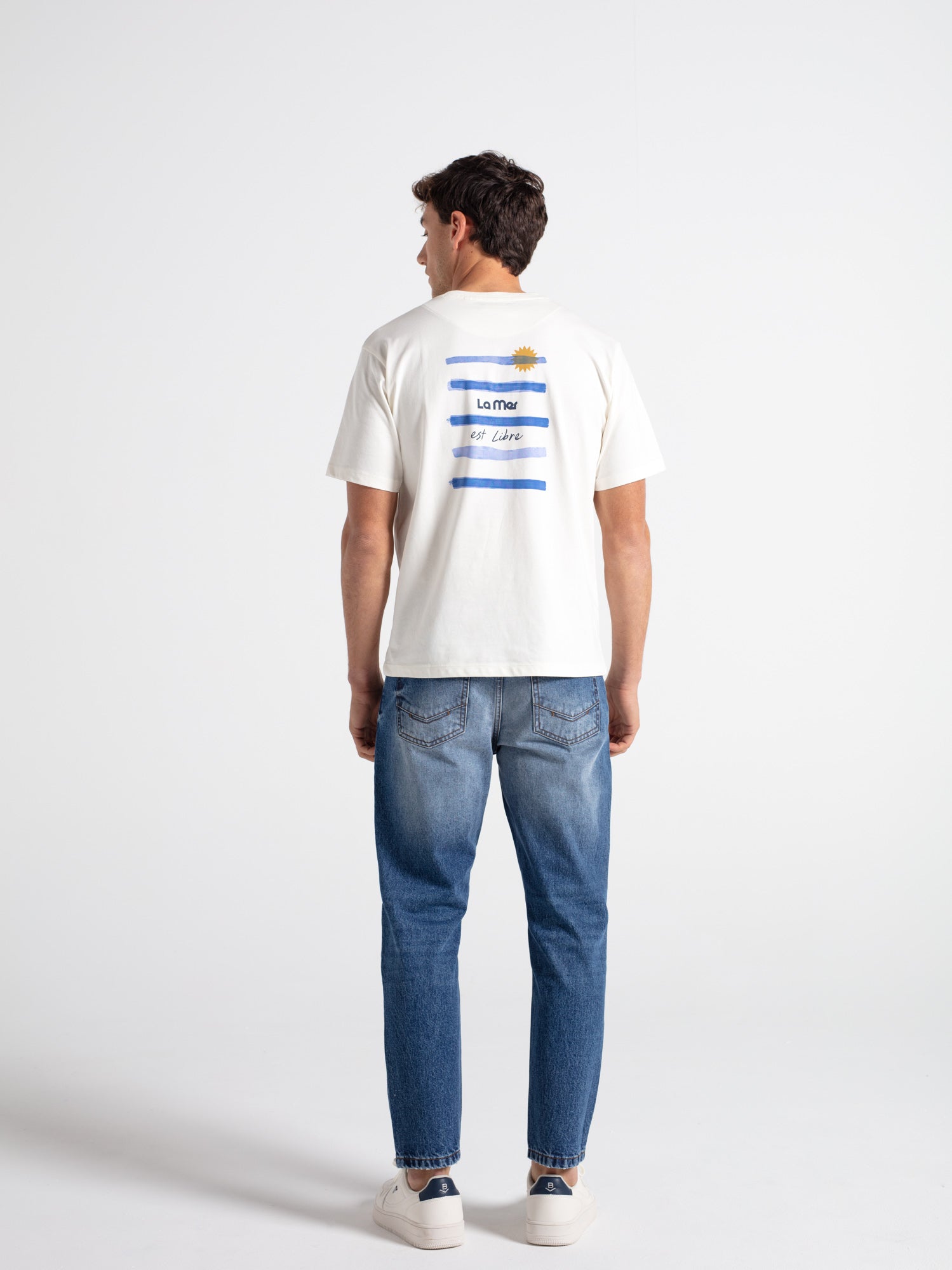 Pantalón tejano tapered