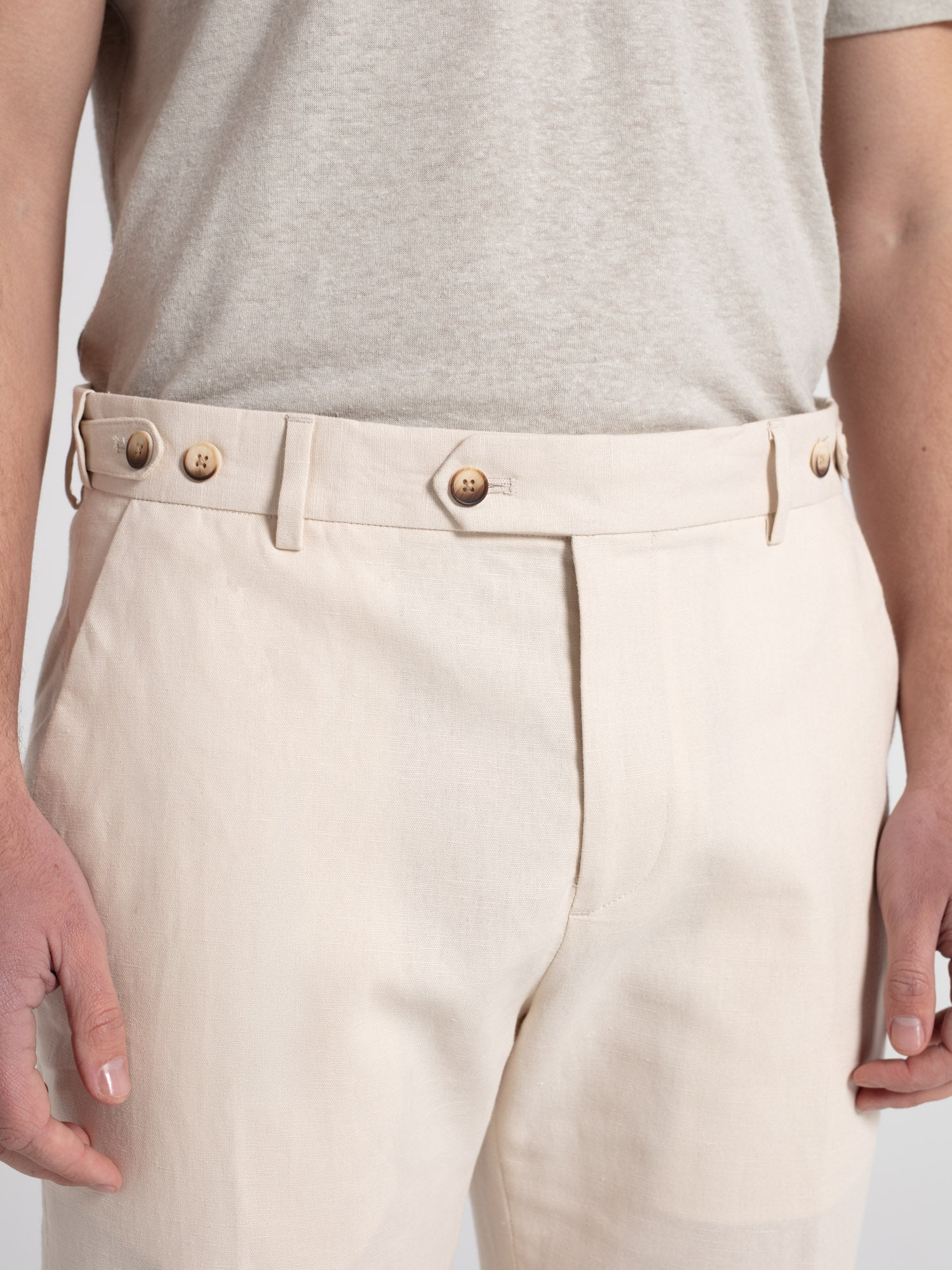 Pantalón smart lino