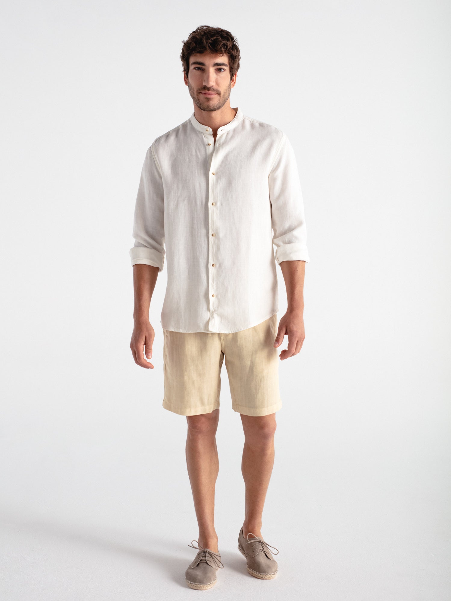 Bermuda lino jogger