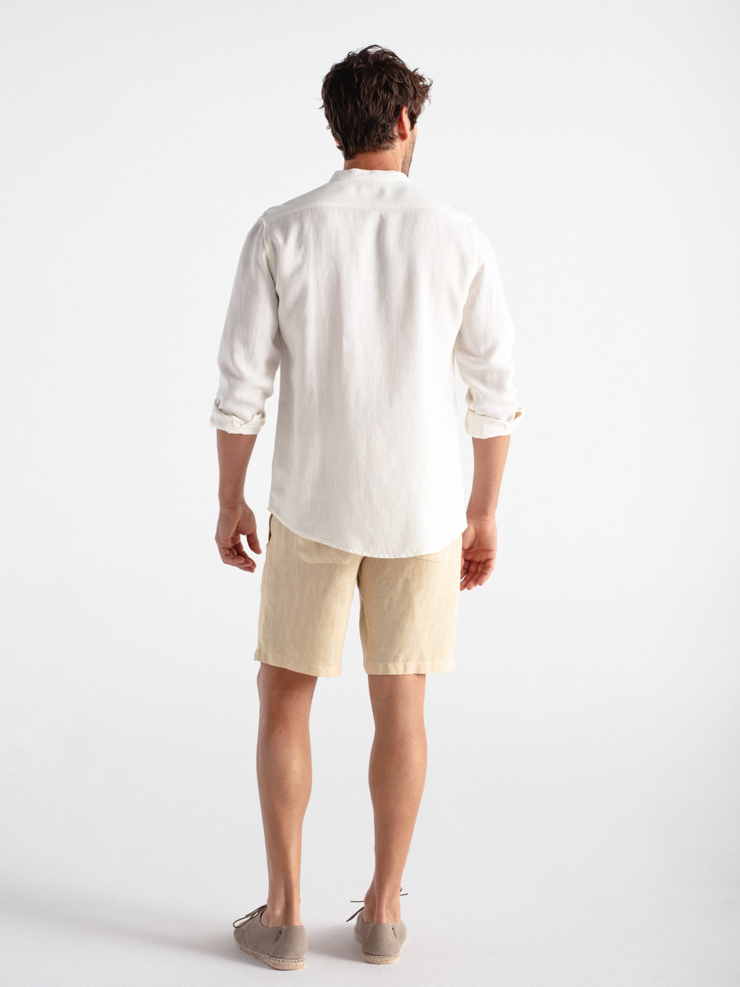 Bermuda lino jogger