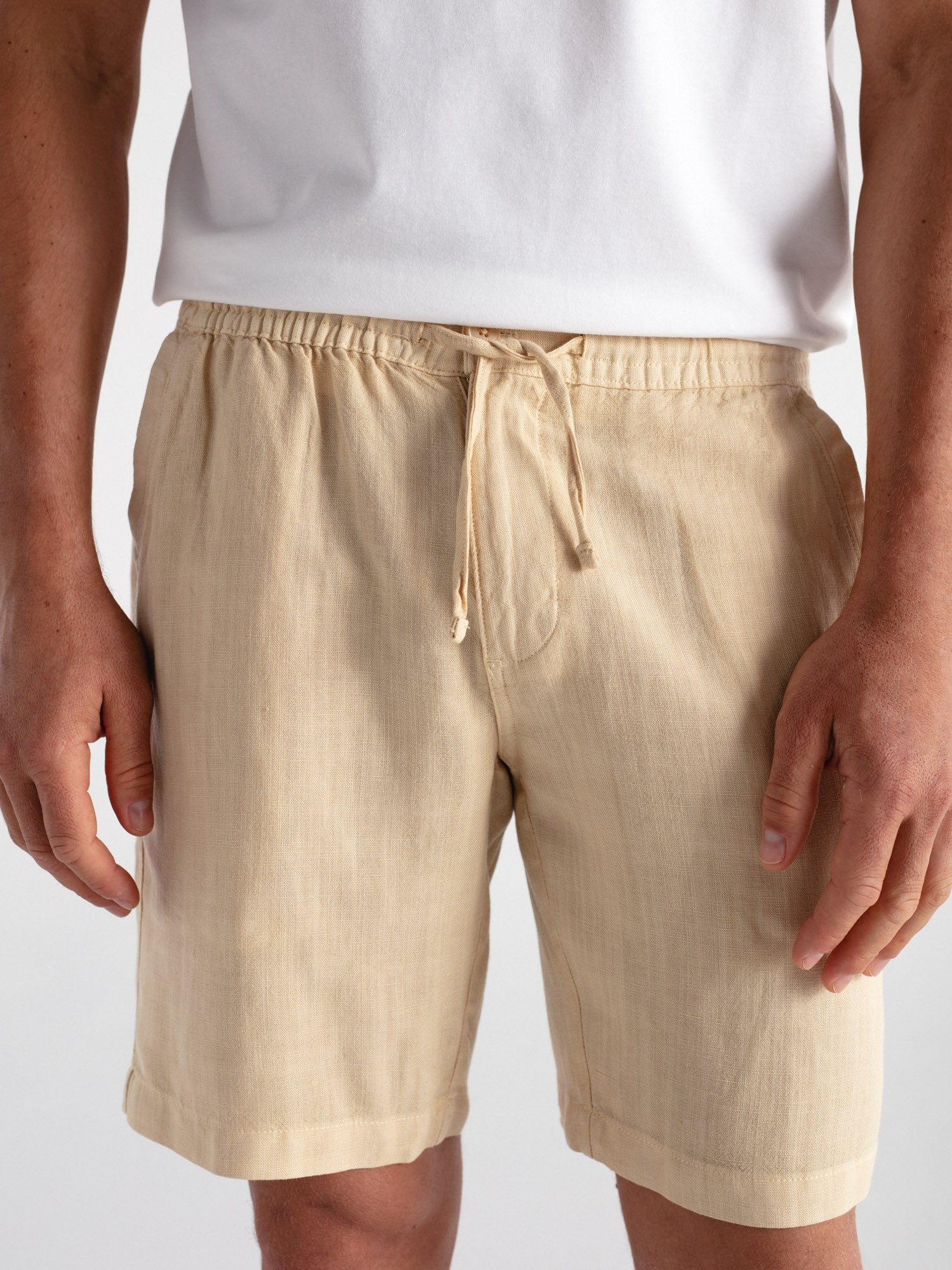 Bermuda lino jogger