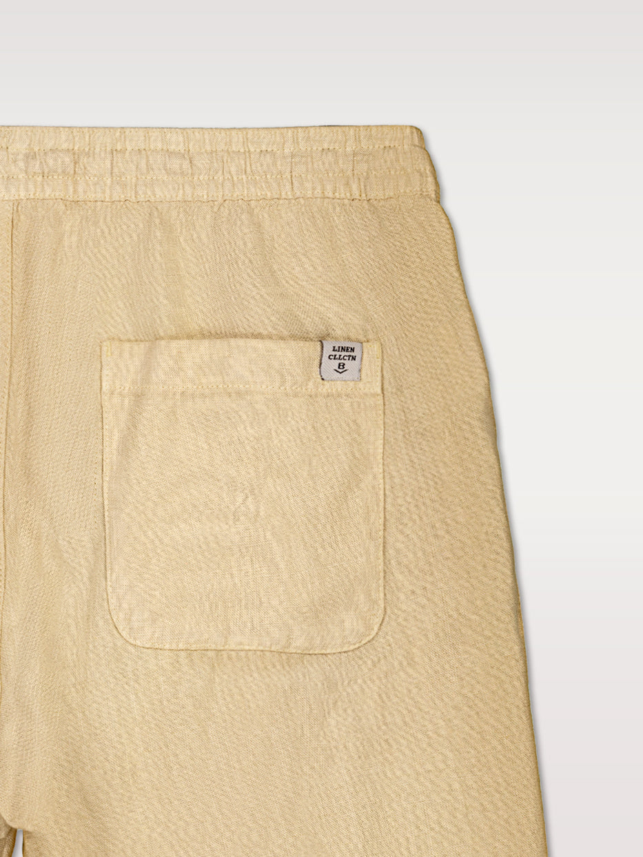 Bermuda lino jogger