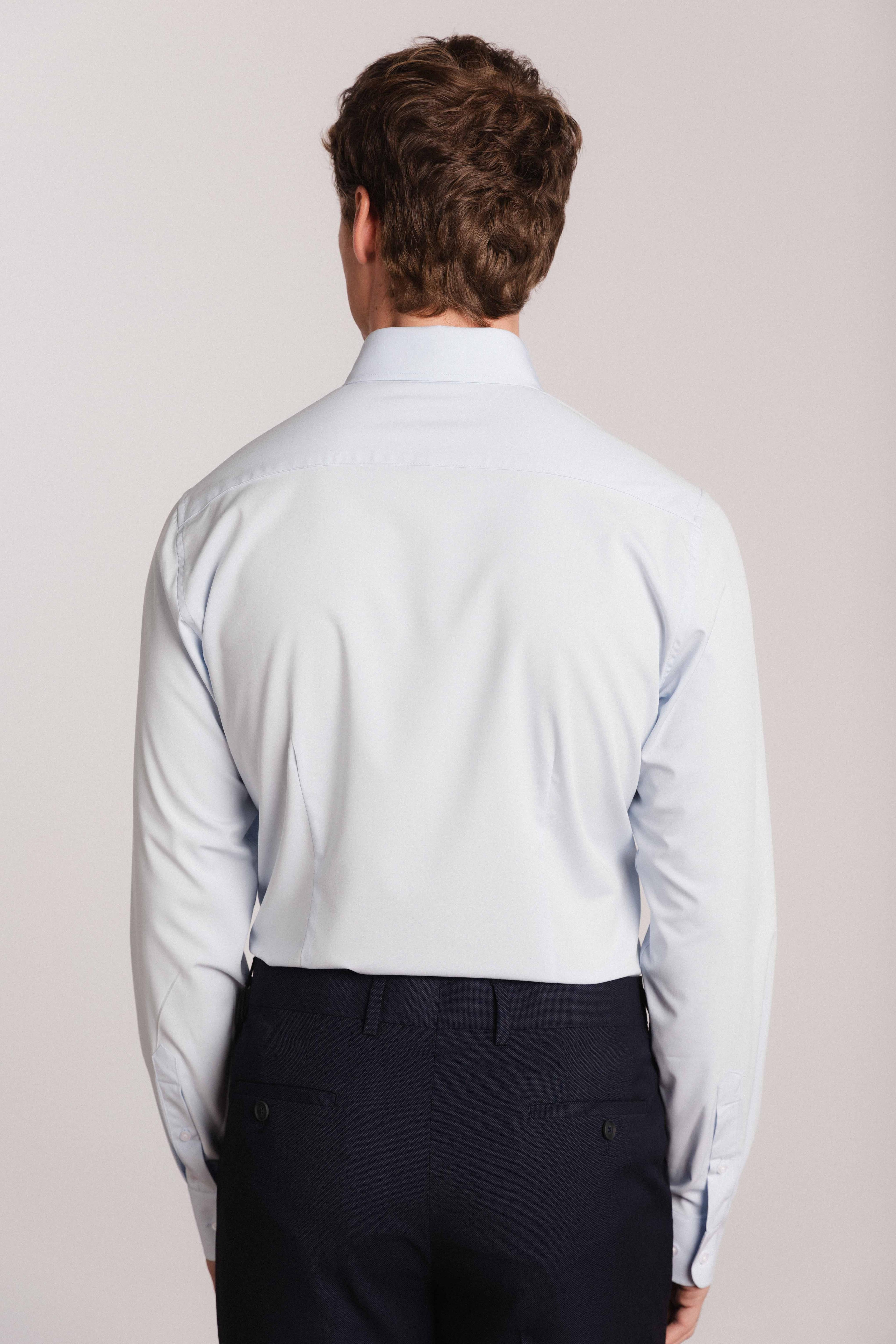 Camisa de vestir slim fit water repellent
