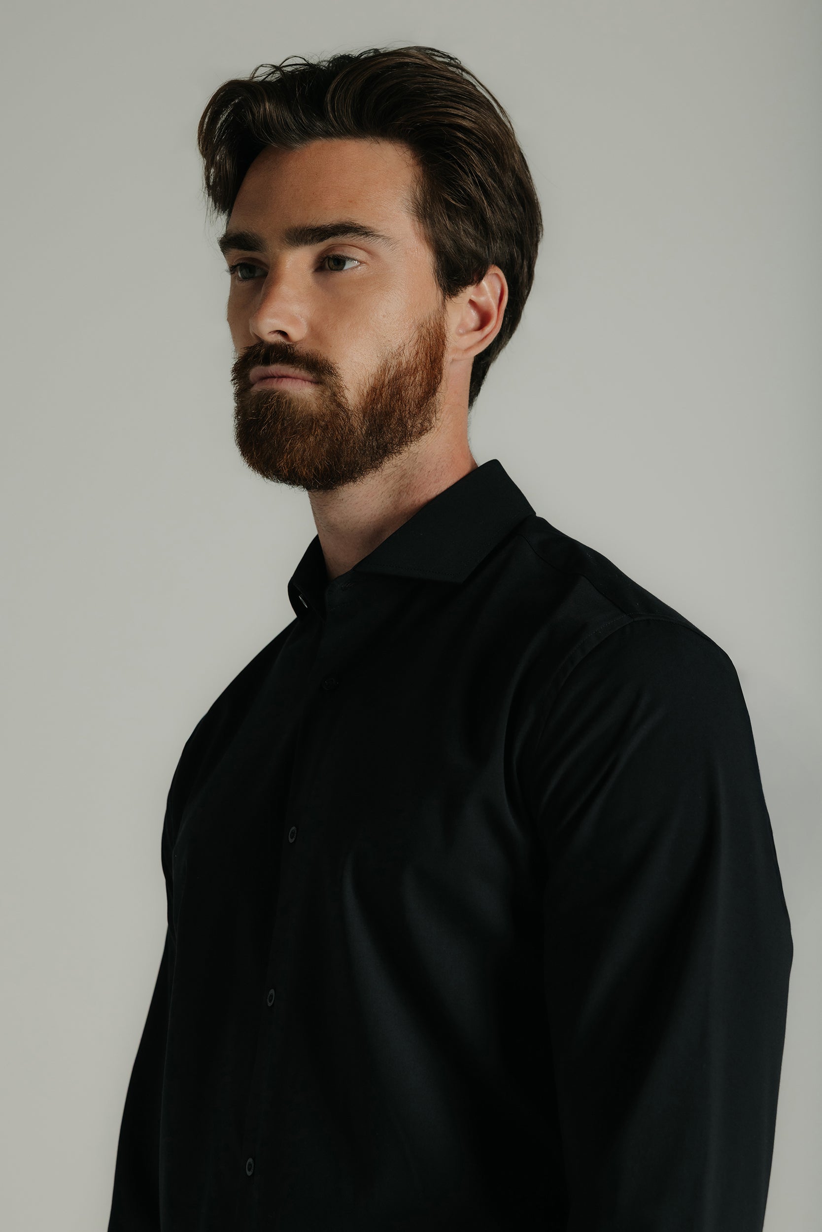 Camisa de vestir slim fit water repellent