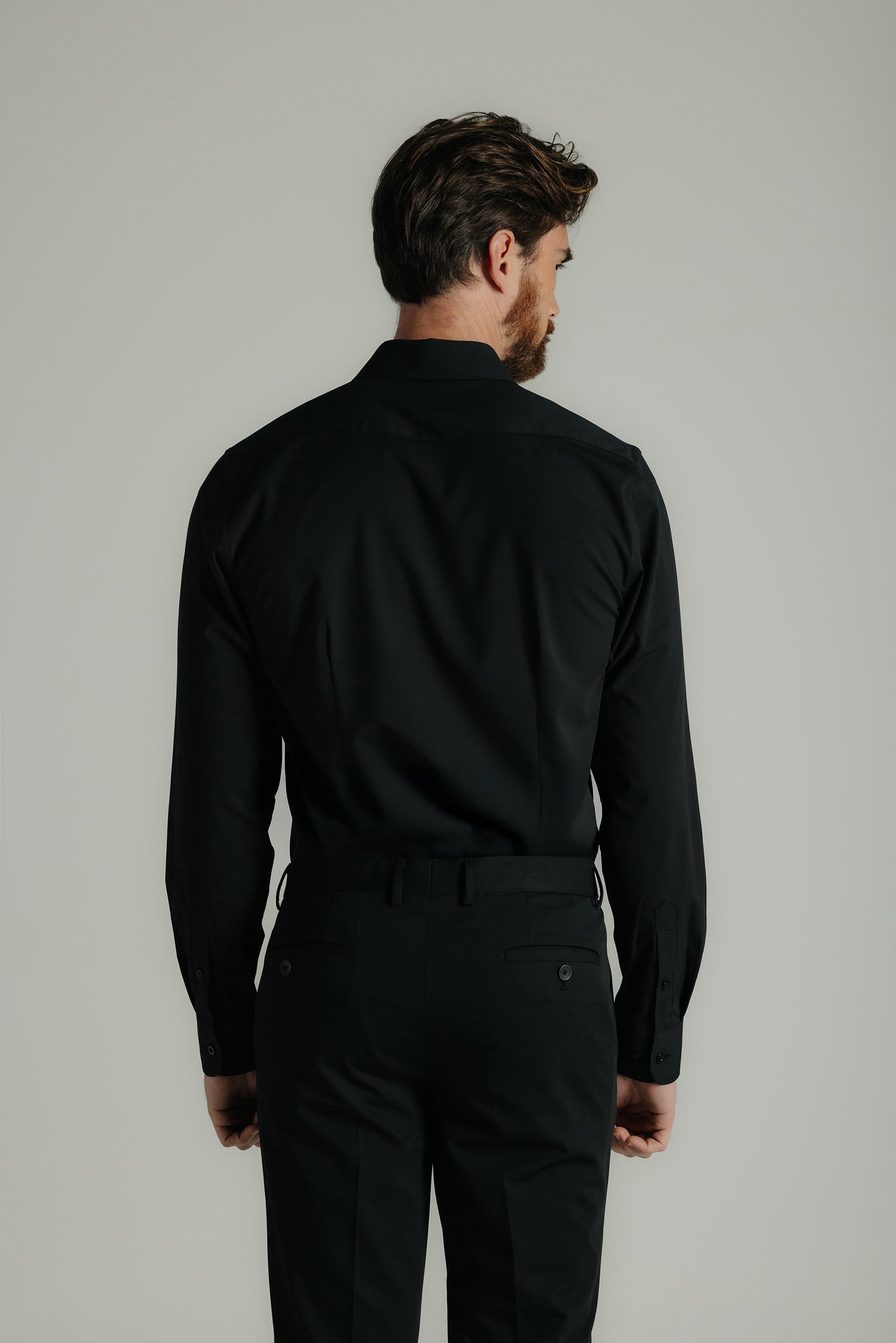 Camisa de vestir slim fit water repellent