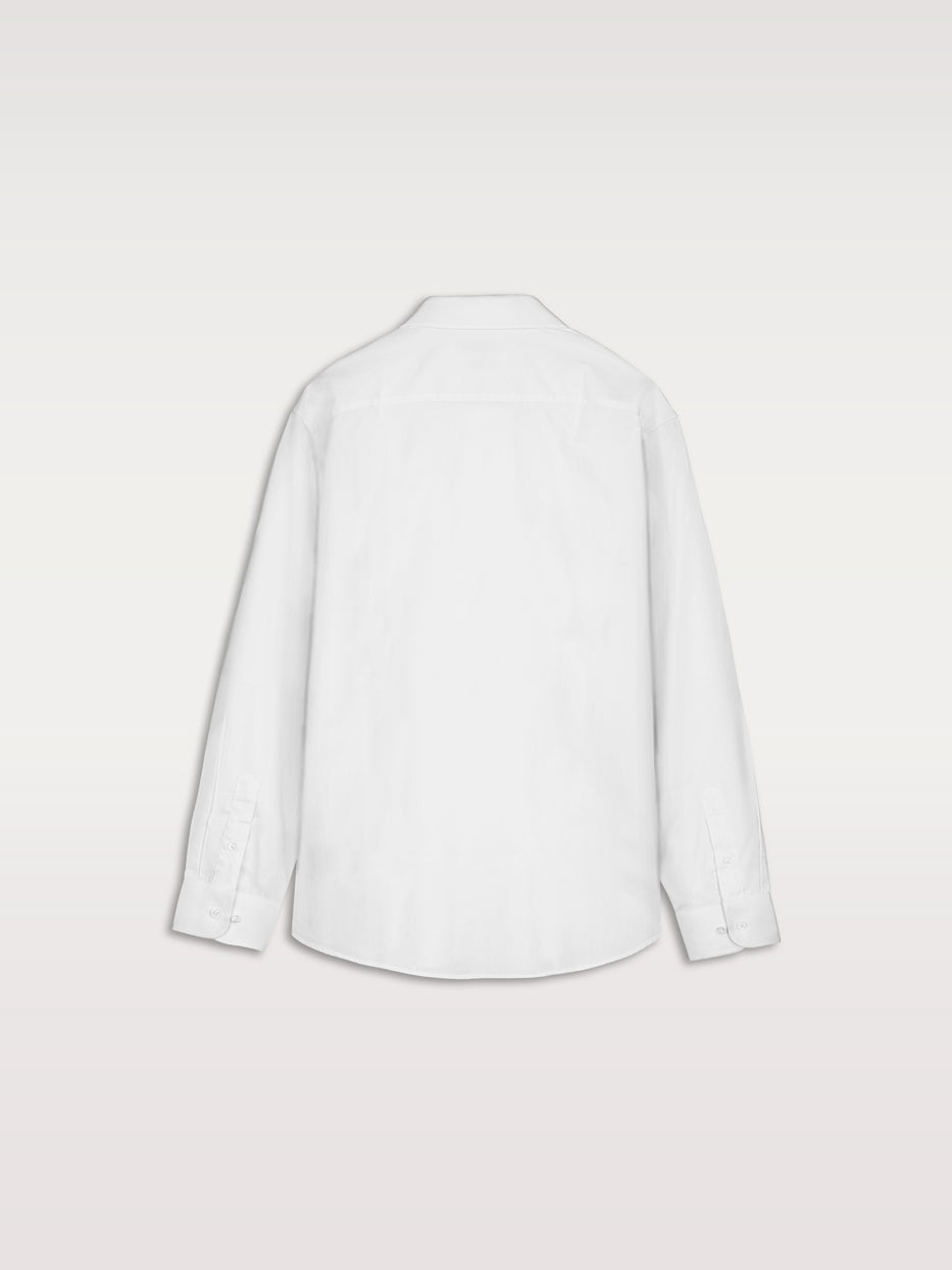 Camisa vestir slim fit estructura