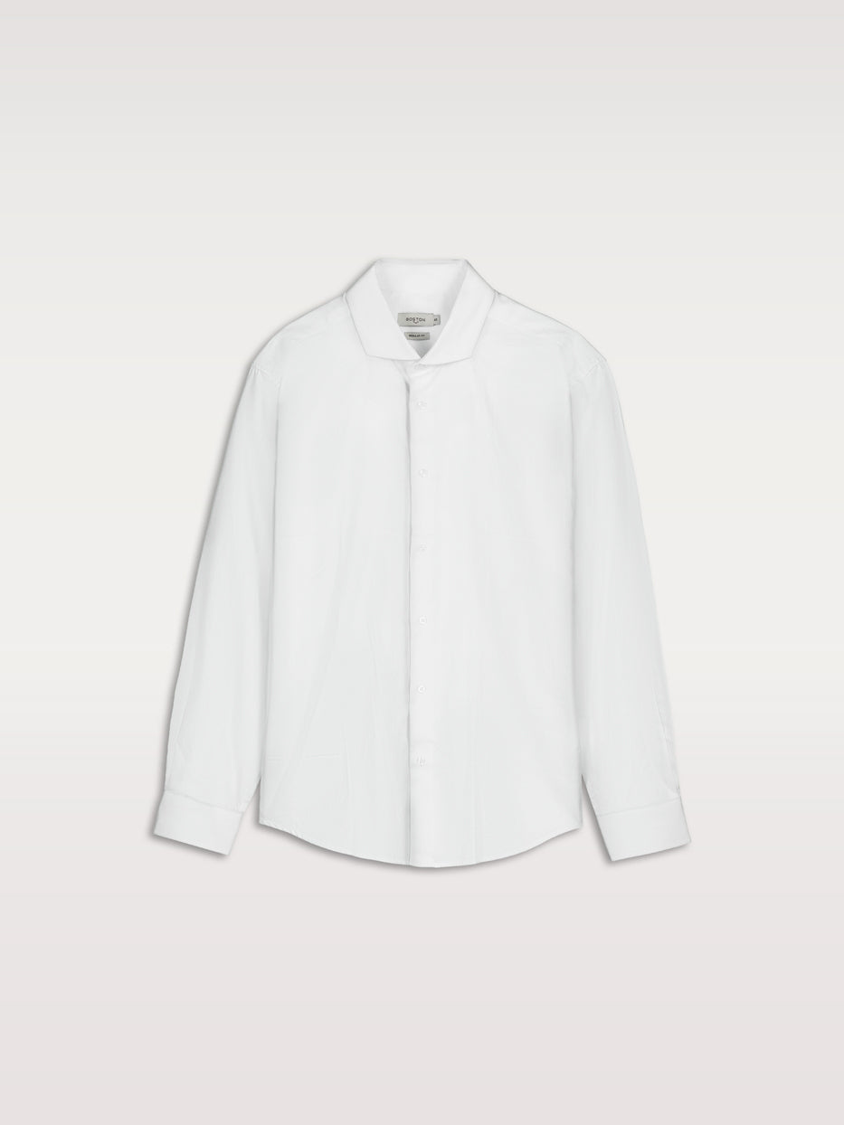Camisa vestir 100% algodón estructura