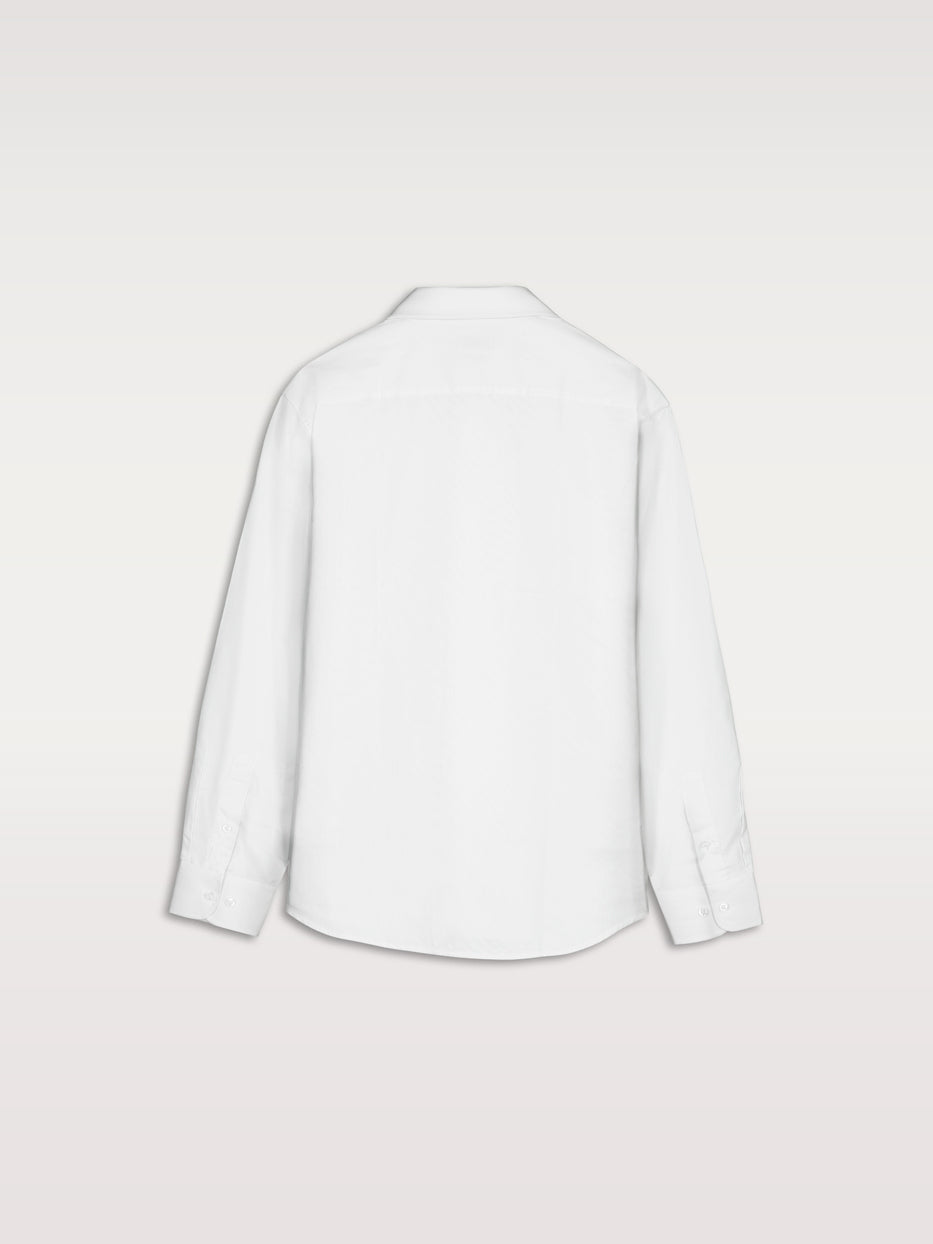 Camisa vestir 100% algodón estructura