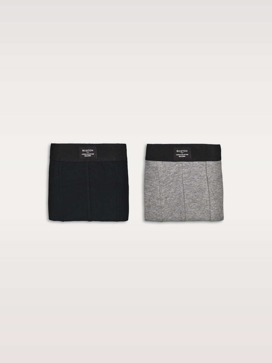 Set boxer estampado/liso