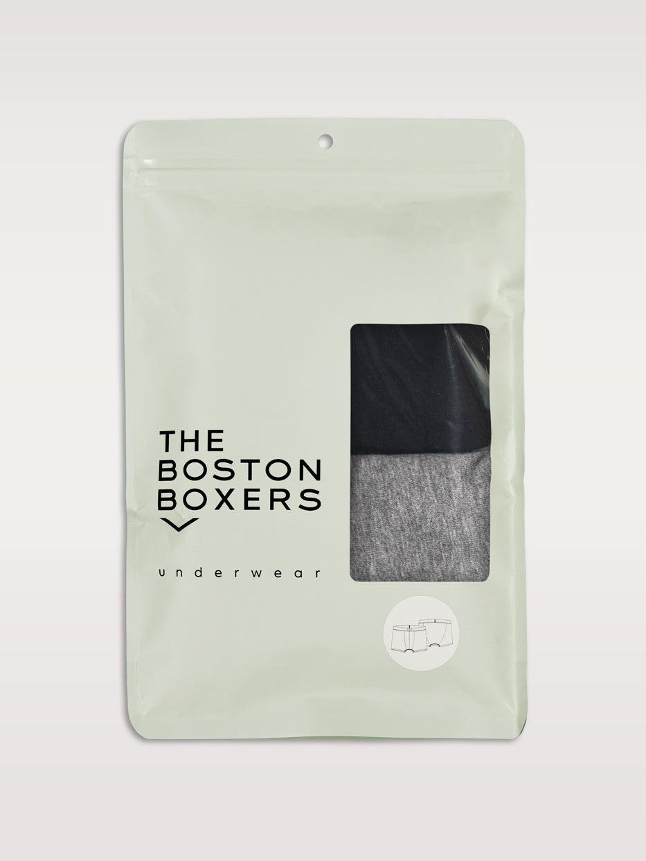 Set boxer estampado/liso
