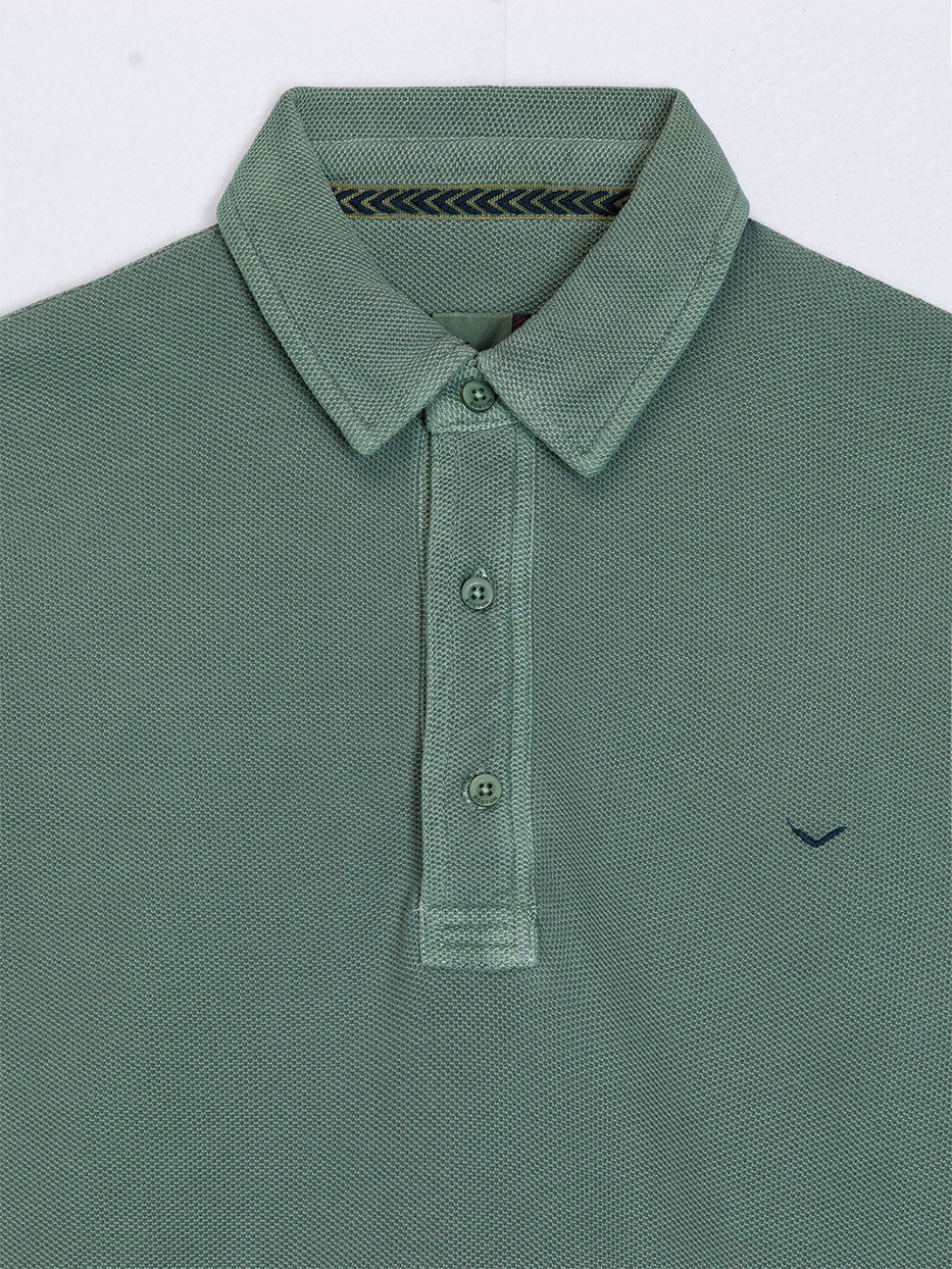 Polo 100% algodón manga larga