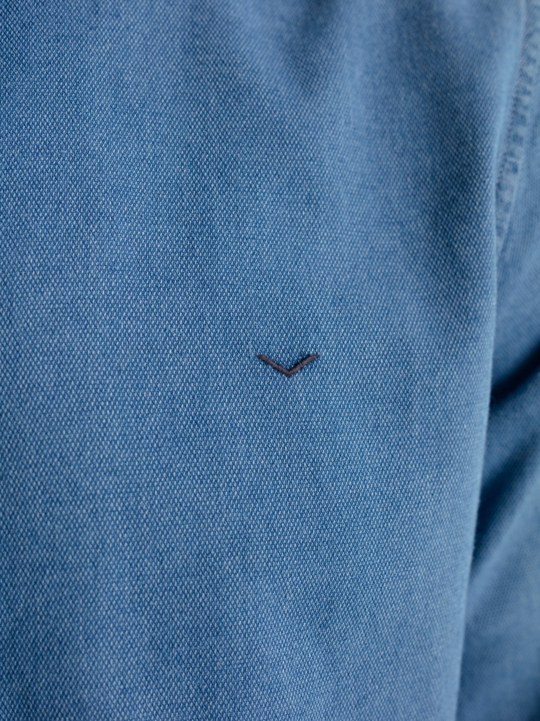 Camisa estructura denim