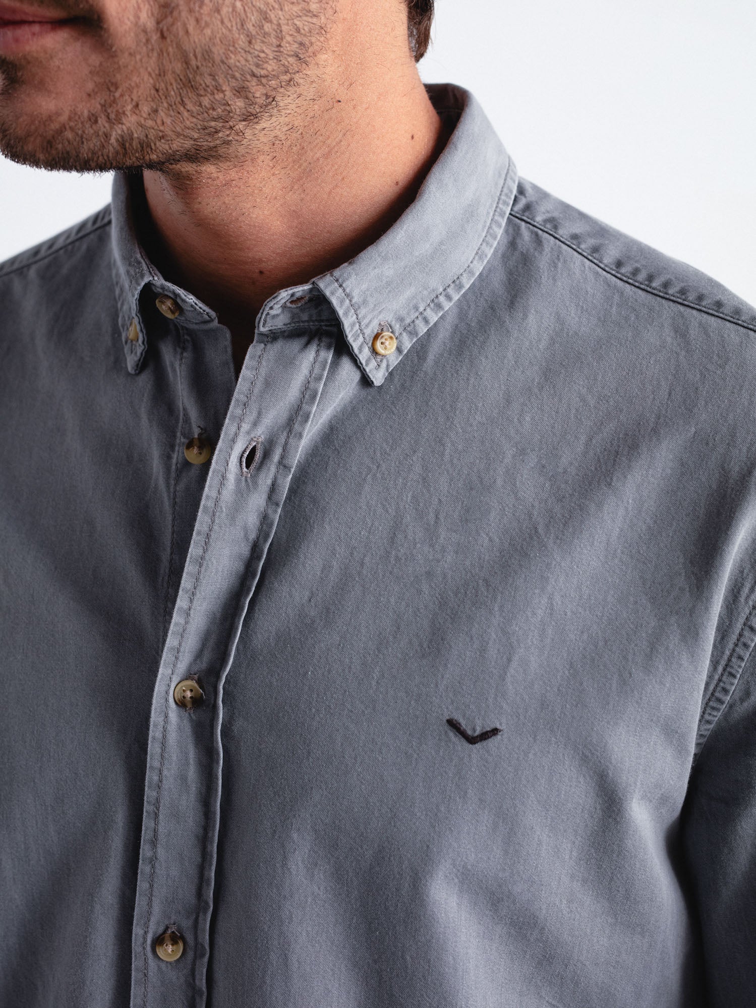 Camisa regular fit tejana