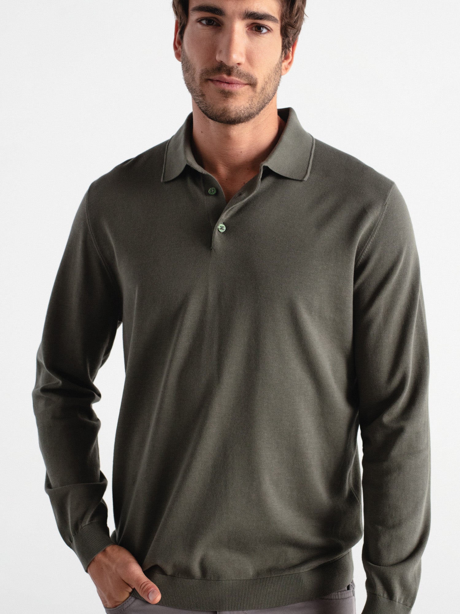 Jersey cuello polo