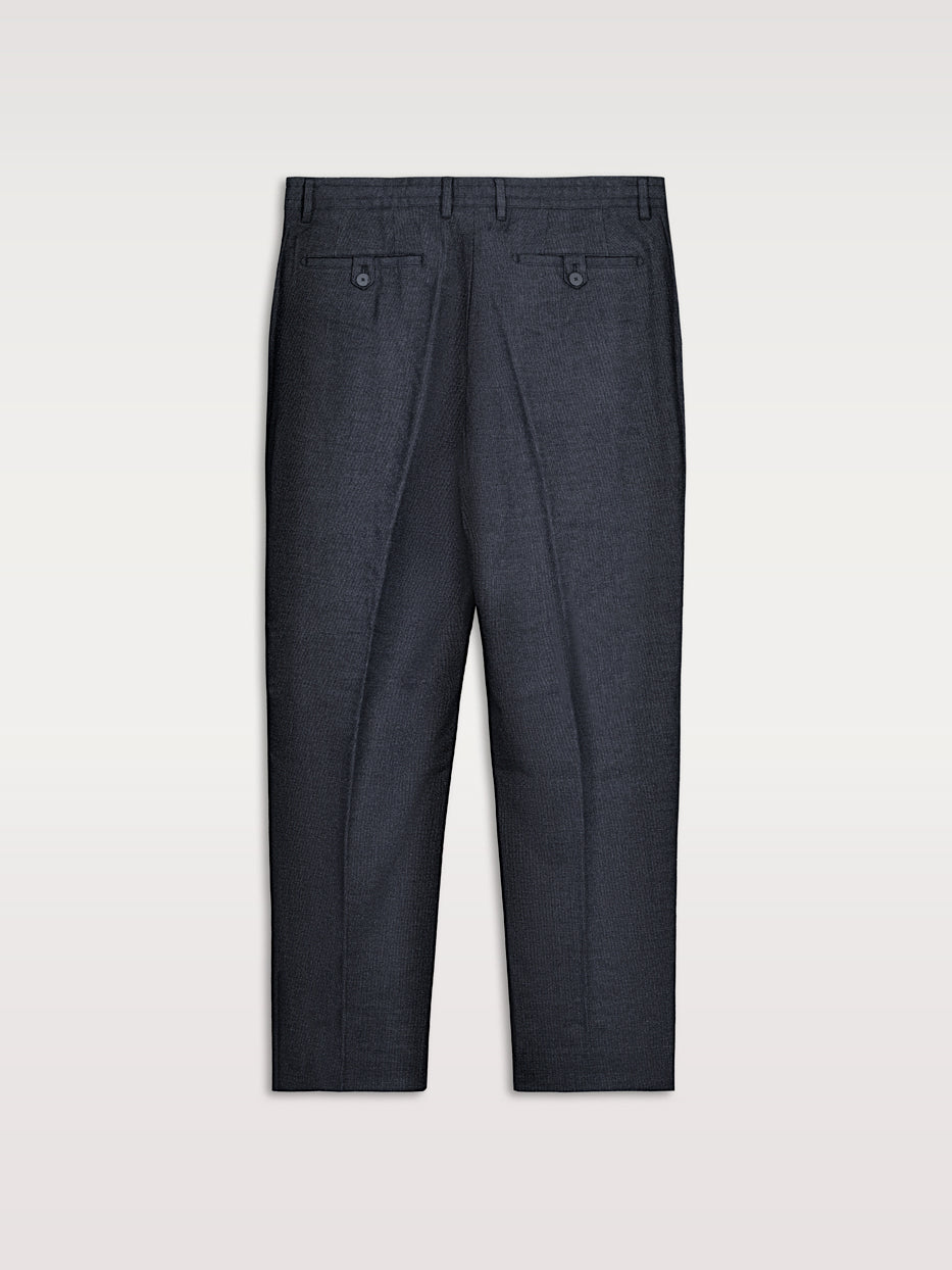 Pantalón smart falso liso