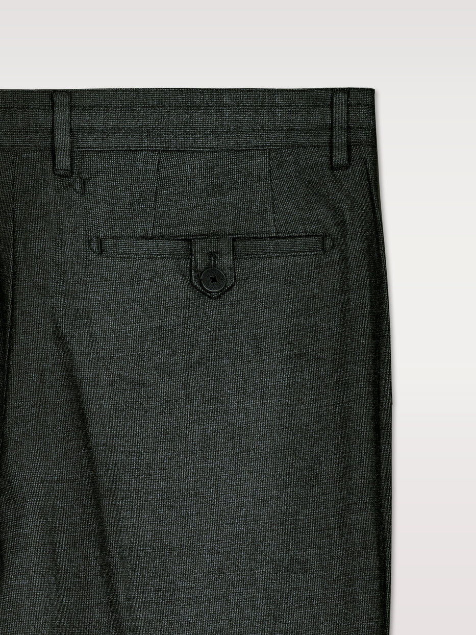 Pantalón smart falso liso